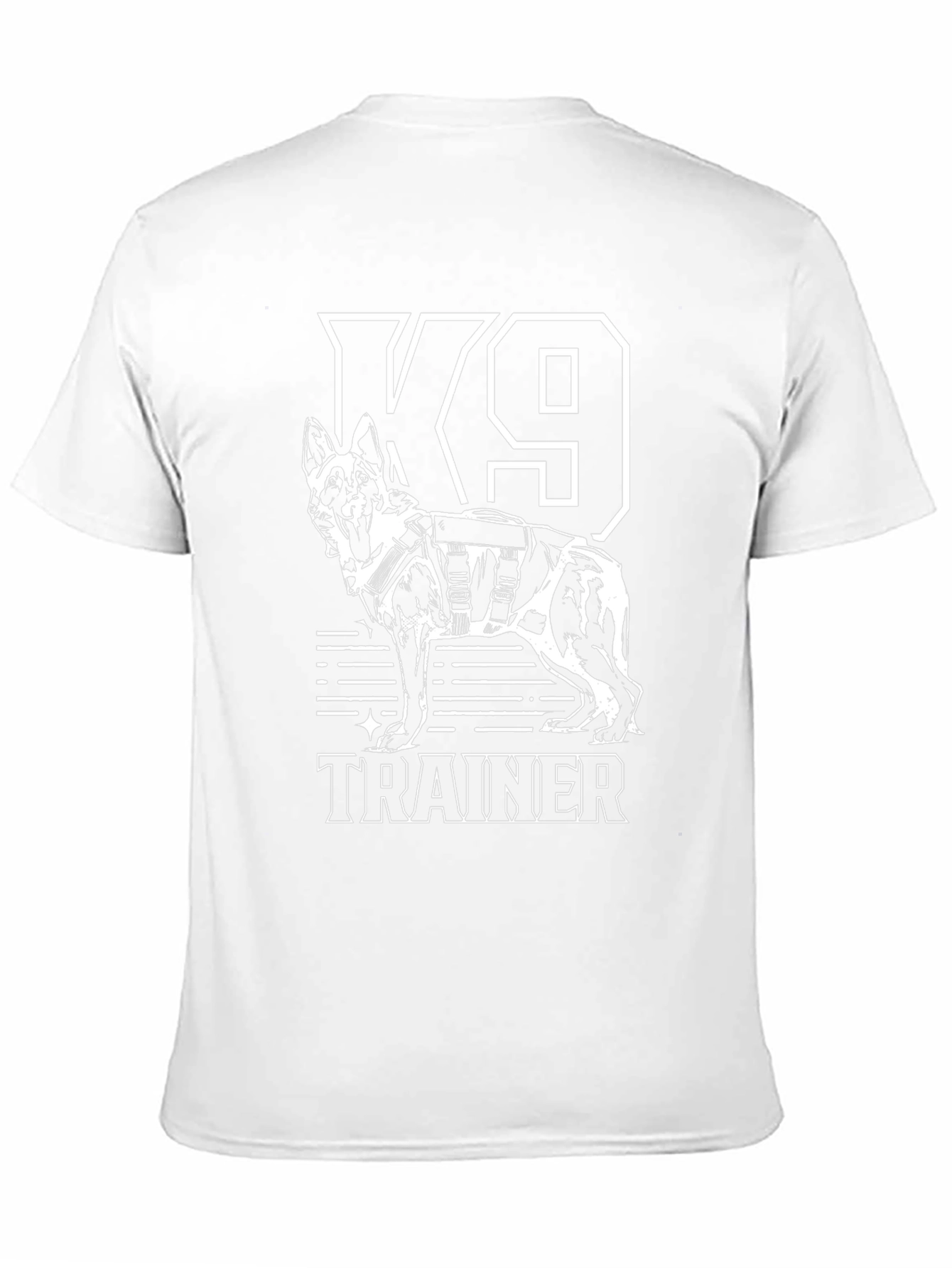 K9 Trainer Graphic T-Shirt - Dog Lover Tee