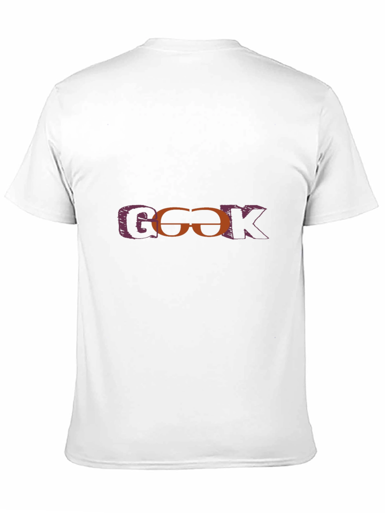 Geek Graphic T-Shirt - Black Crew Neck Tee