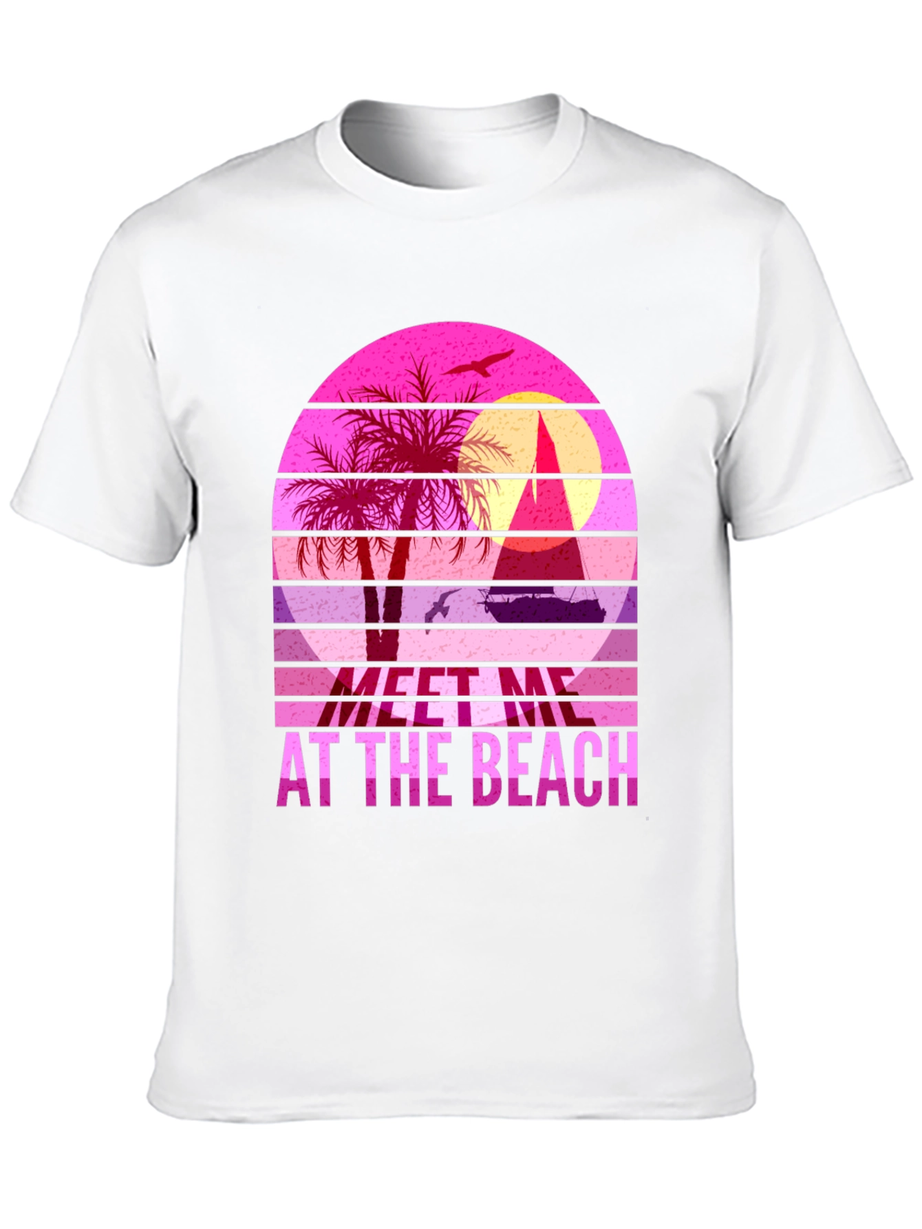 Meet Me At The Beach Graphic Tee