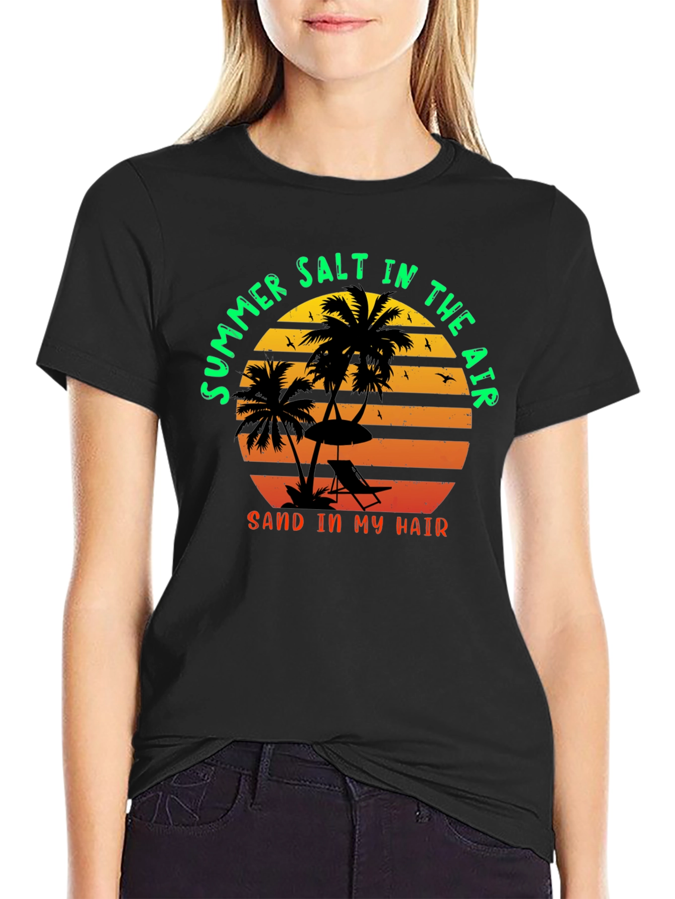 Summer Salt in the Air Graphic T-Shirt