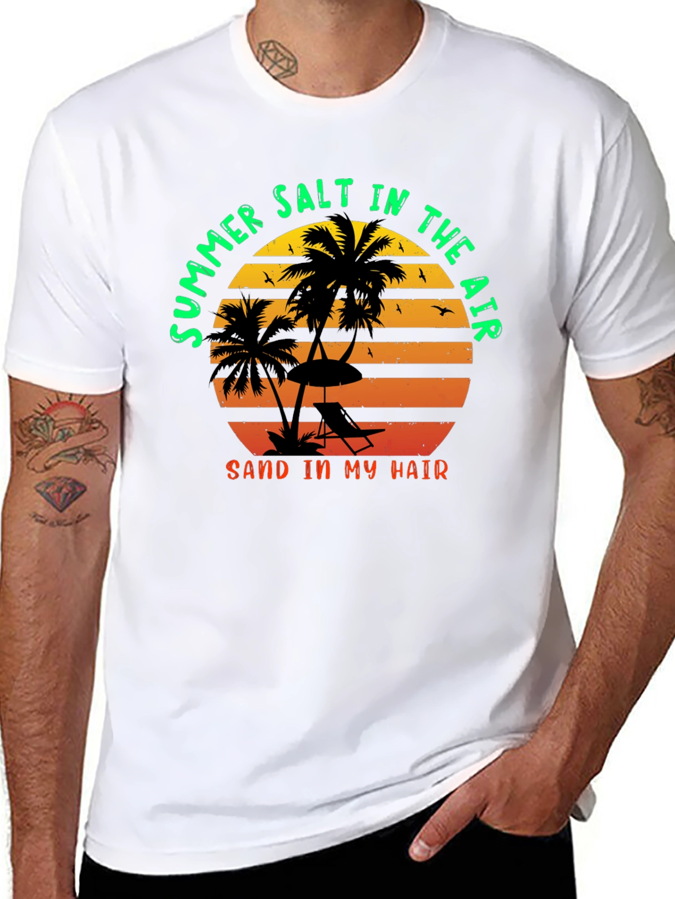 Summer Salt in the Air Graphic T-Shirt