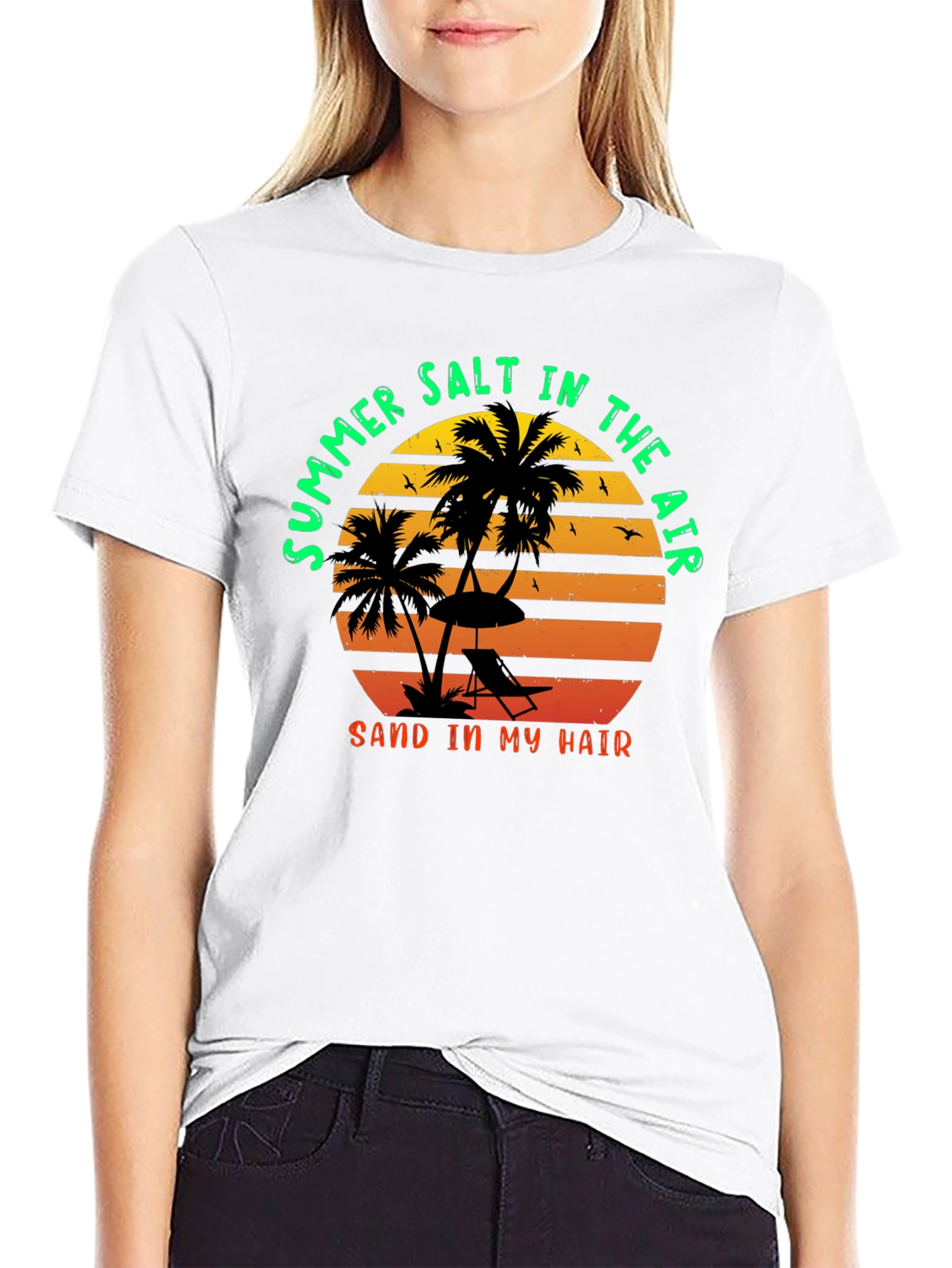 Summer Salt in the Air Graphic T-Shirt