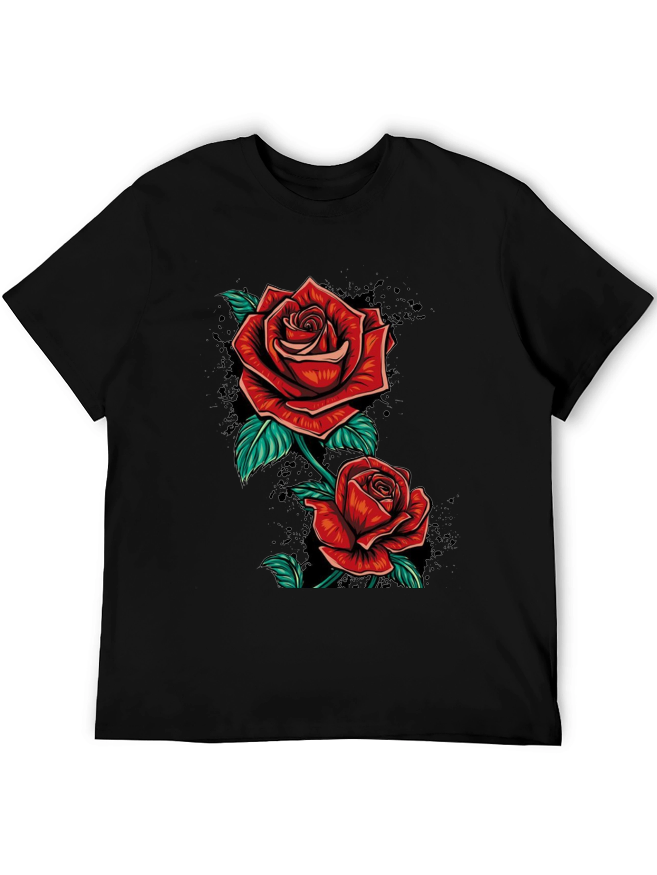 Rose T-Shirt - Floral Graphic Tee