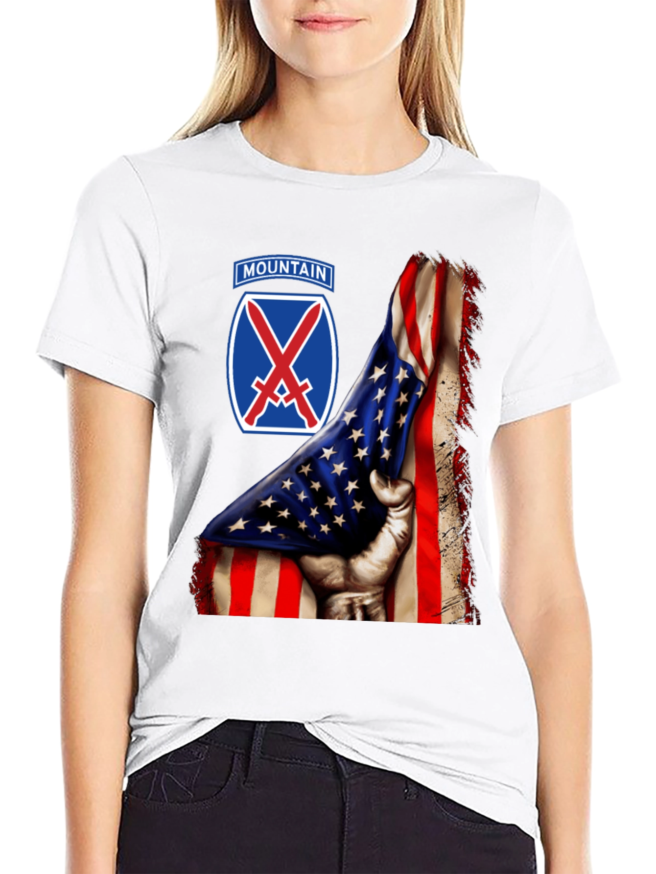 Mountain Division Flag T-Shirt