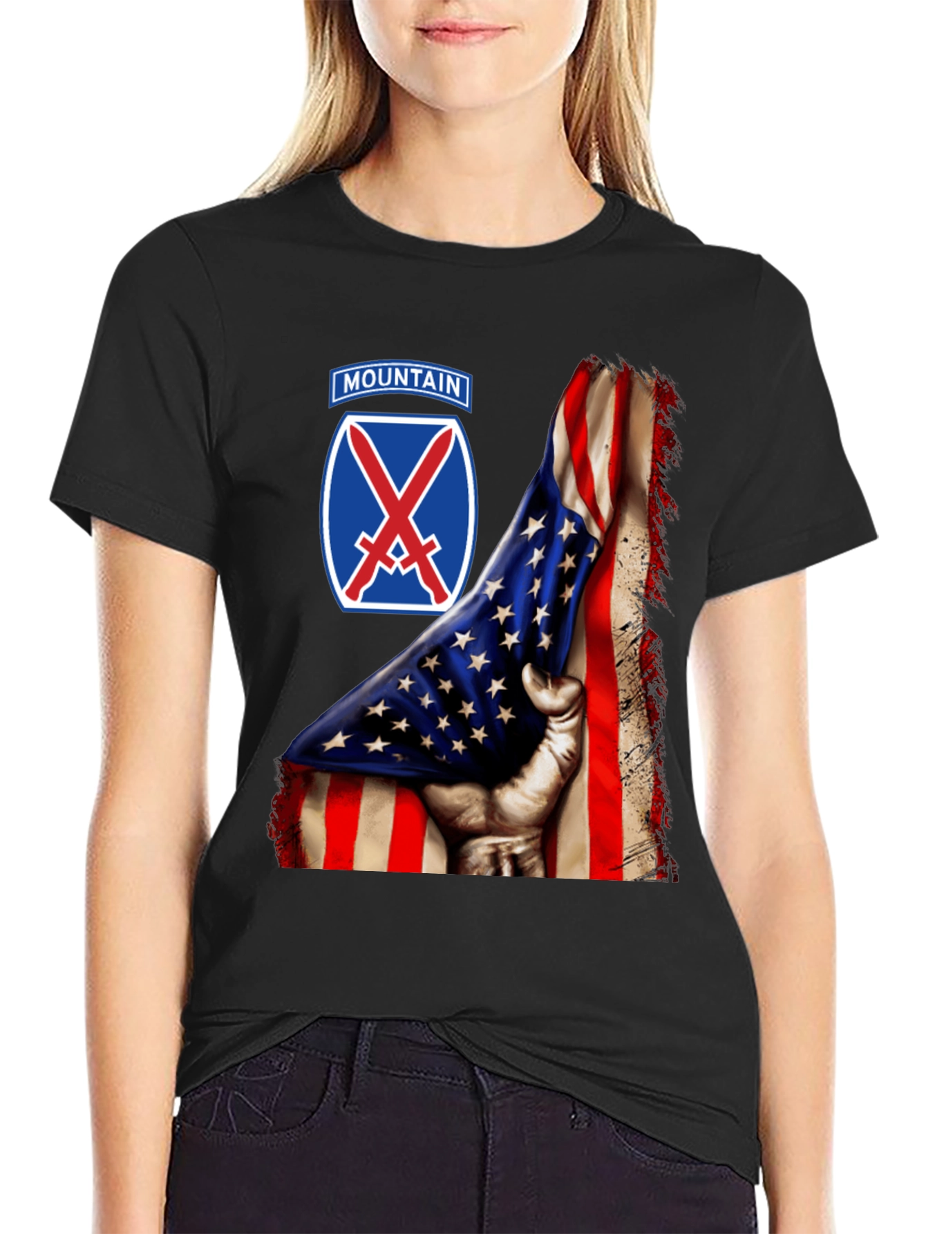 Mountain Division Flag T-Shirt