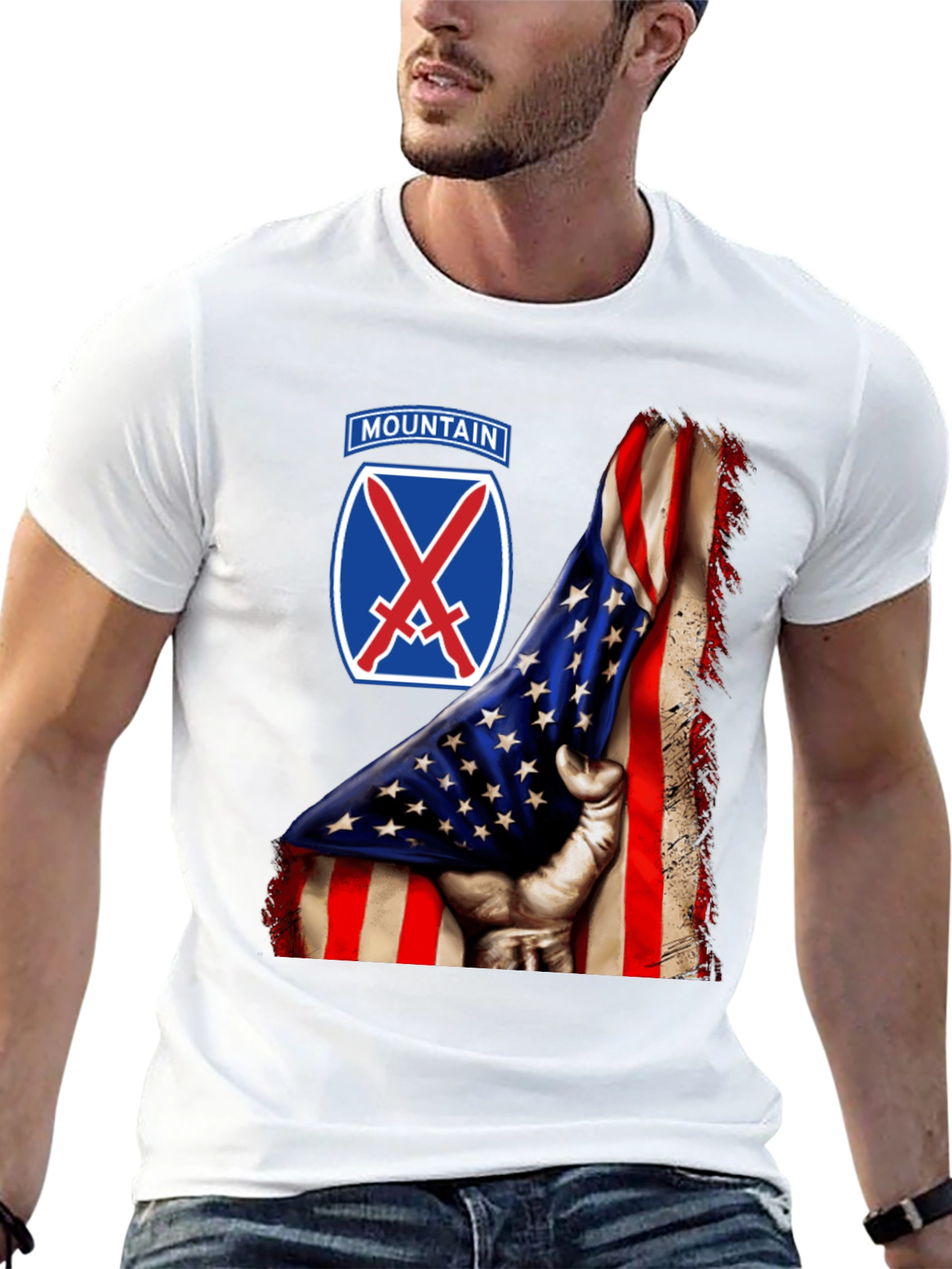 Mountain Division Flag T-Shirt