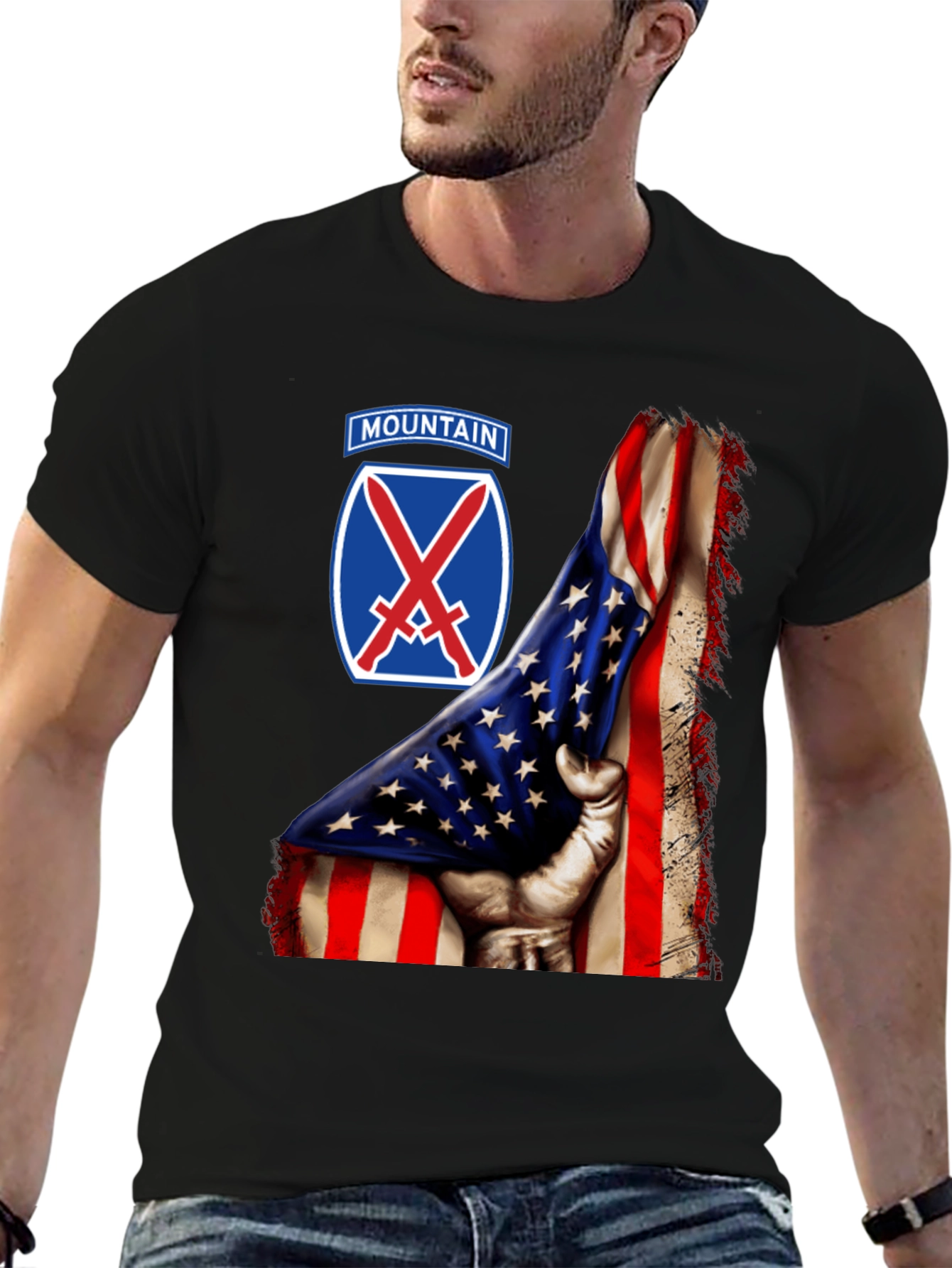 Mountain Division Flag T-Shirt