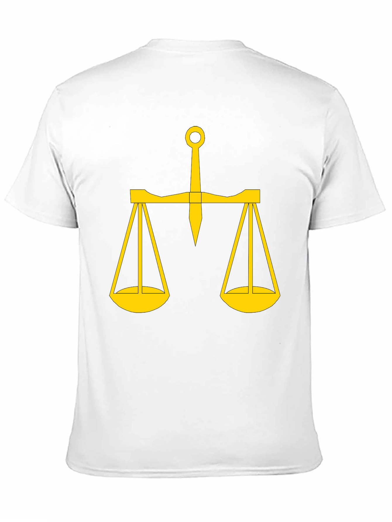 Scales of Justice Graphic Tee - Black