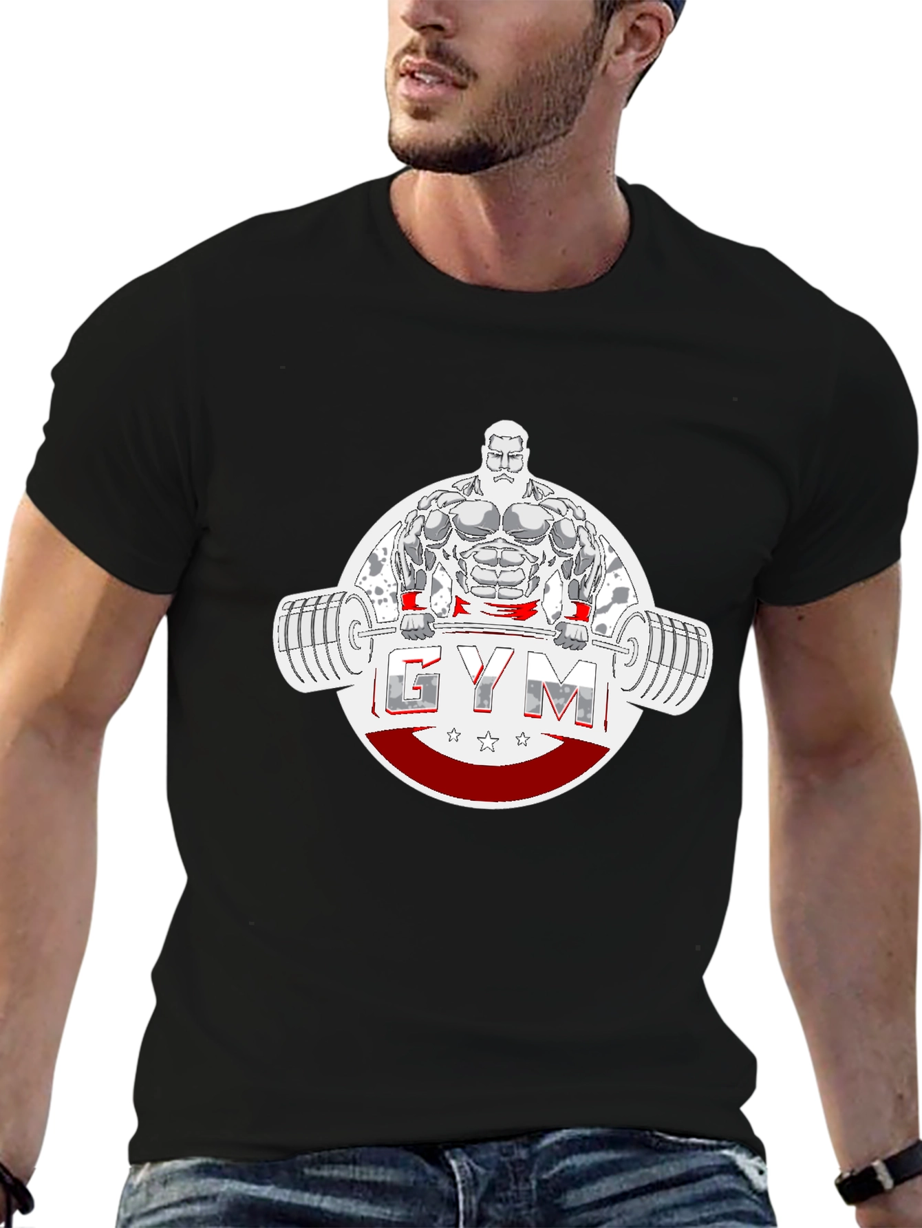 Mens Gym Graphic T-Shirt