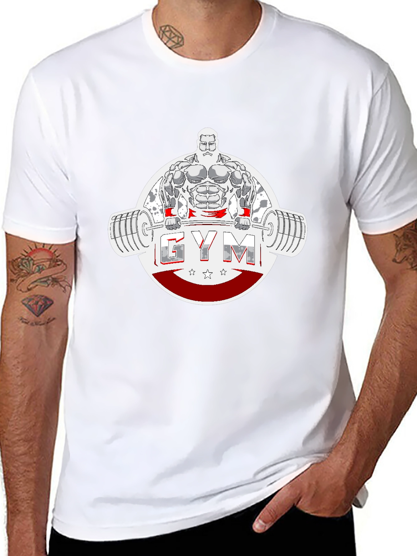 Mens Gym Graphic T-Shirt