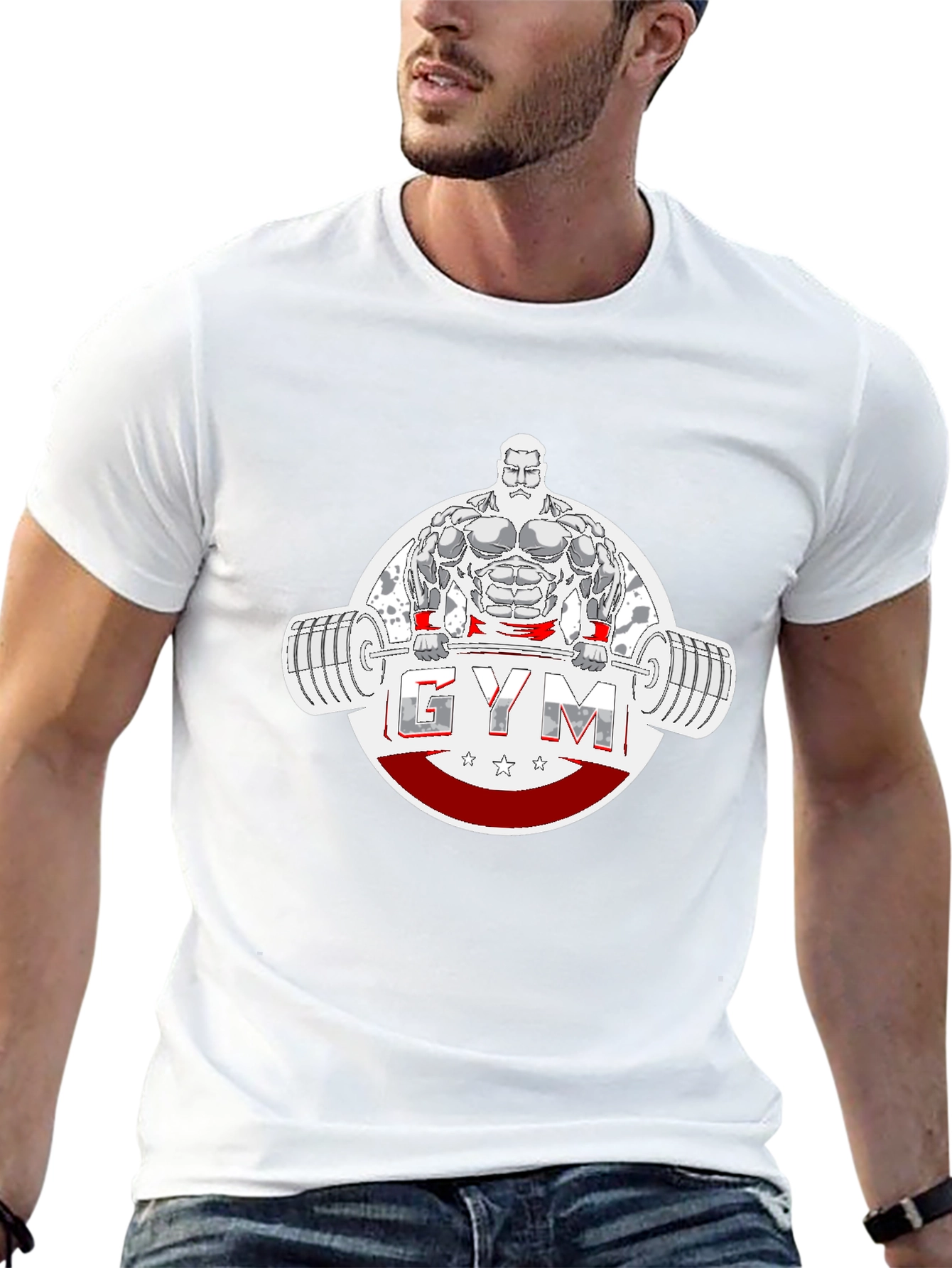 Mens Gym Graphic T-Shirt