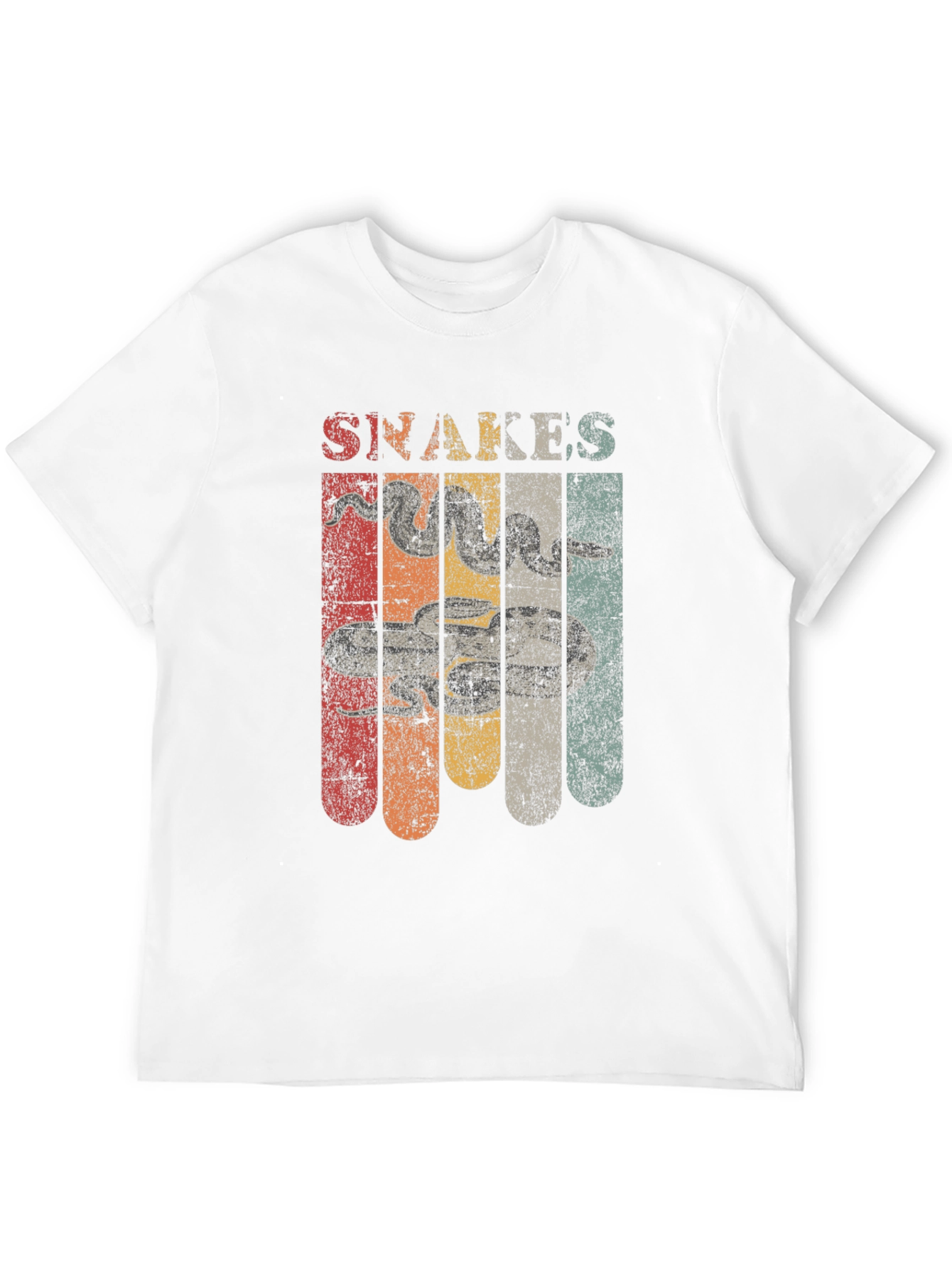 Retro Snakes Graphic T-Shirt