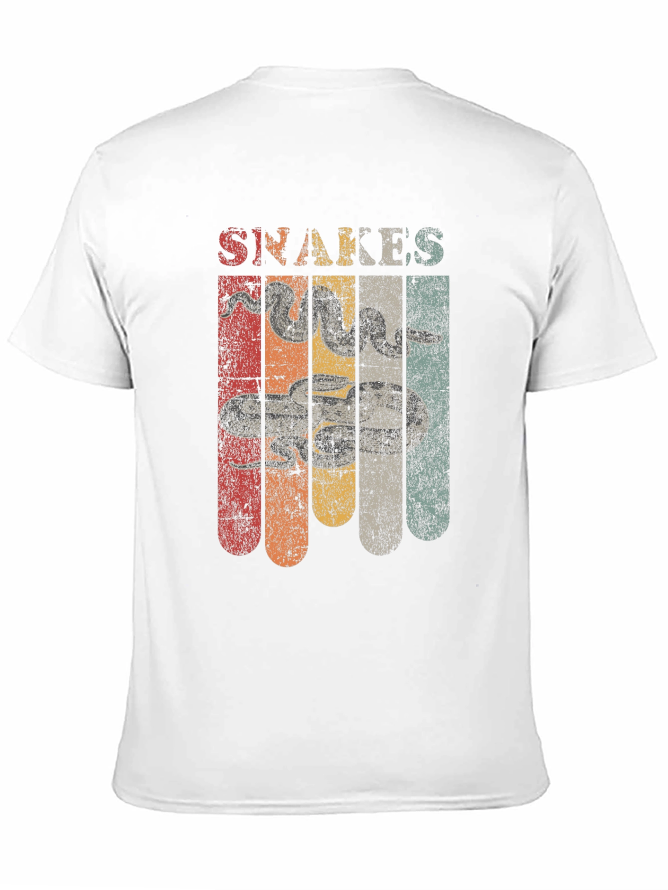 Retro Snakes Graphic T-Shirt
