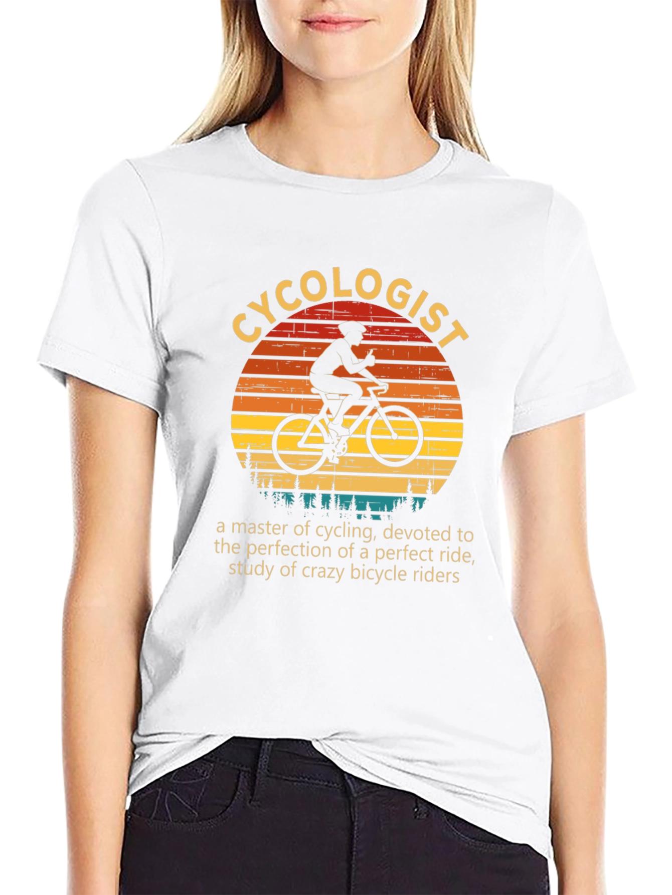 Cycolologist Graphic T-Shirt - Cycling Lovers Gift
