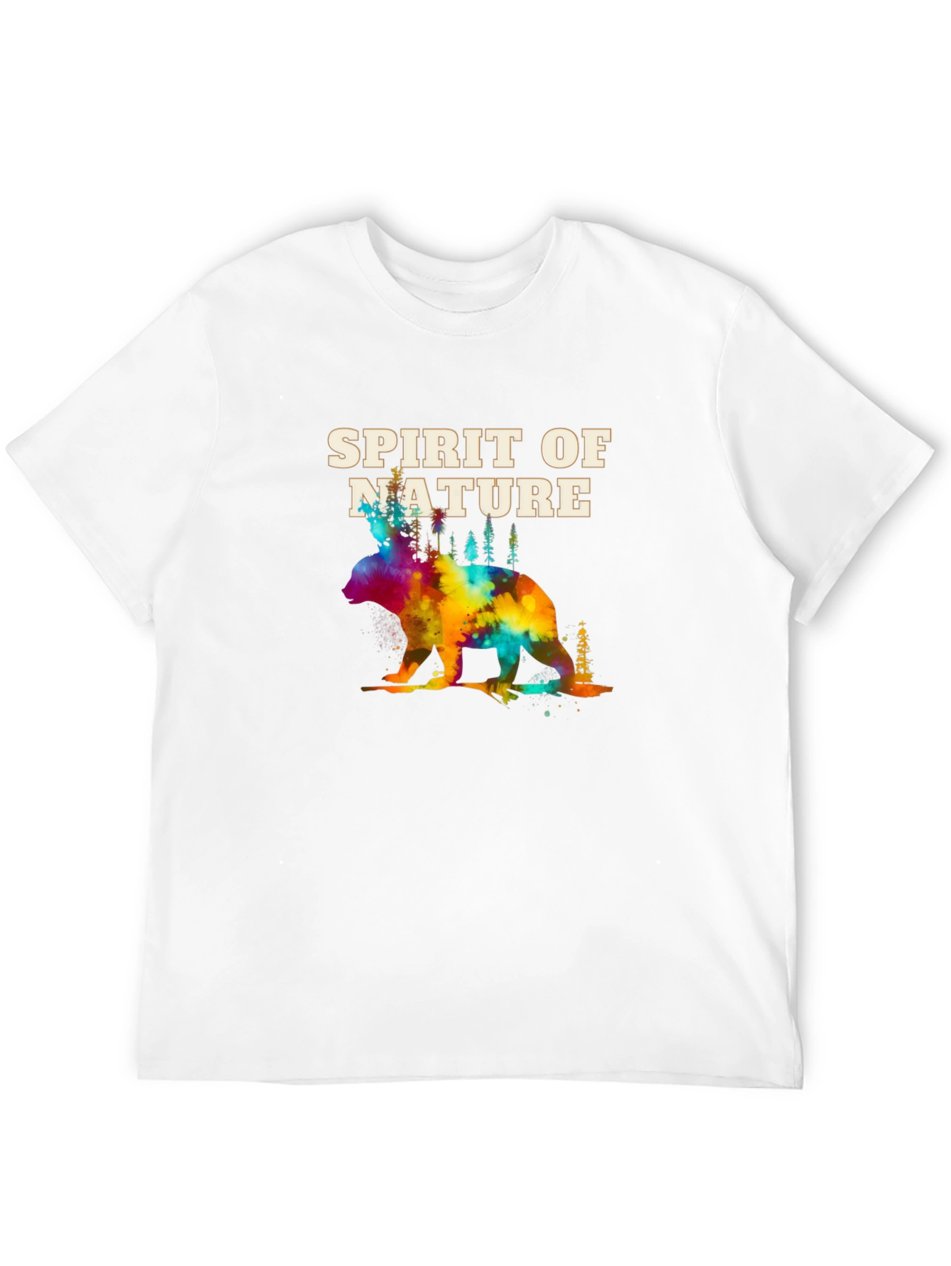 Spirit of Nature Graphic T-Shirt - Unisex Casual Tee