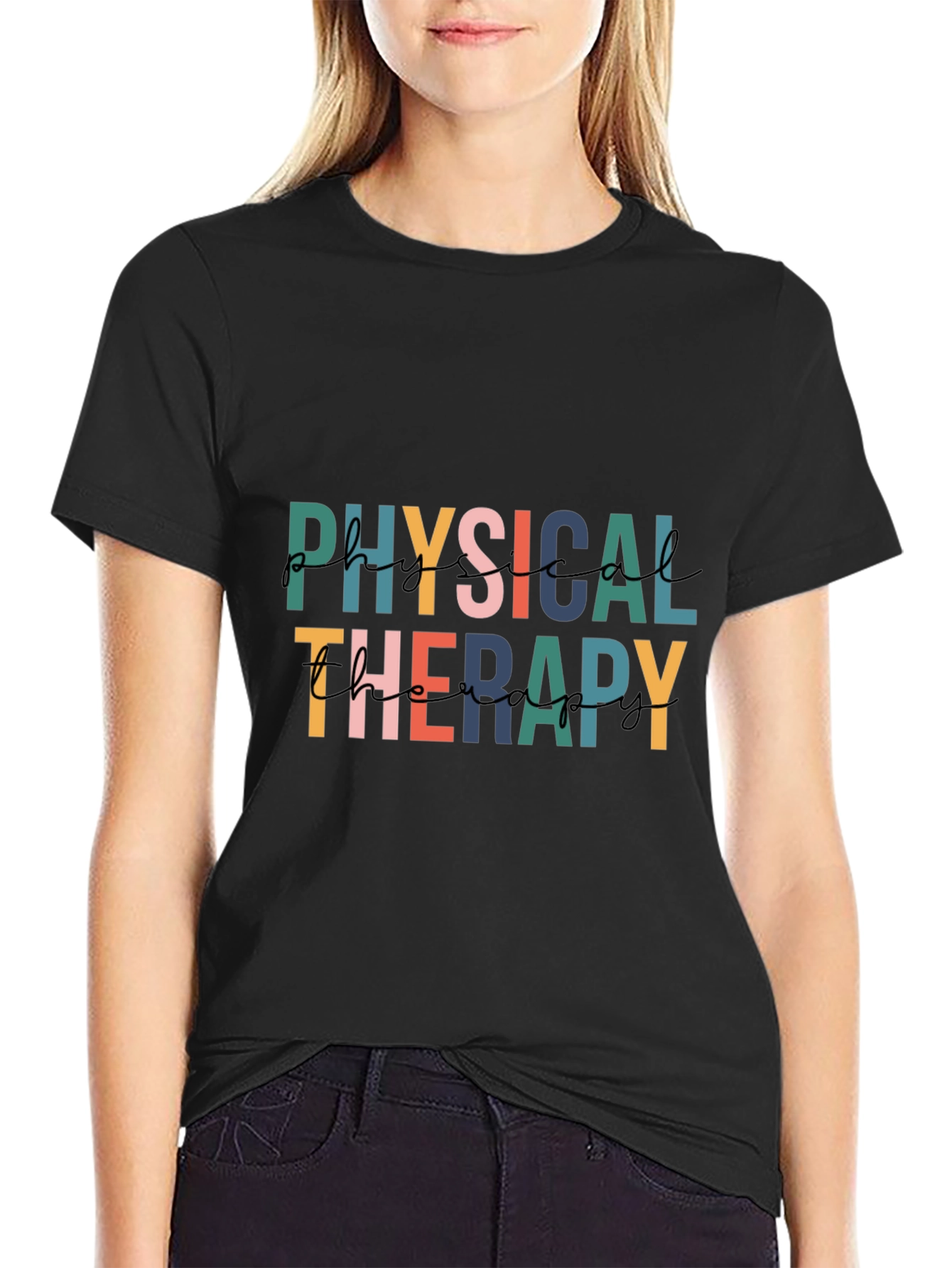 Physical Therapy T-Shirt - Stylish Therapist Tee
