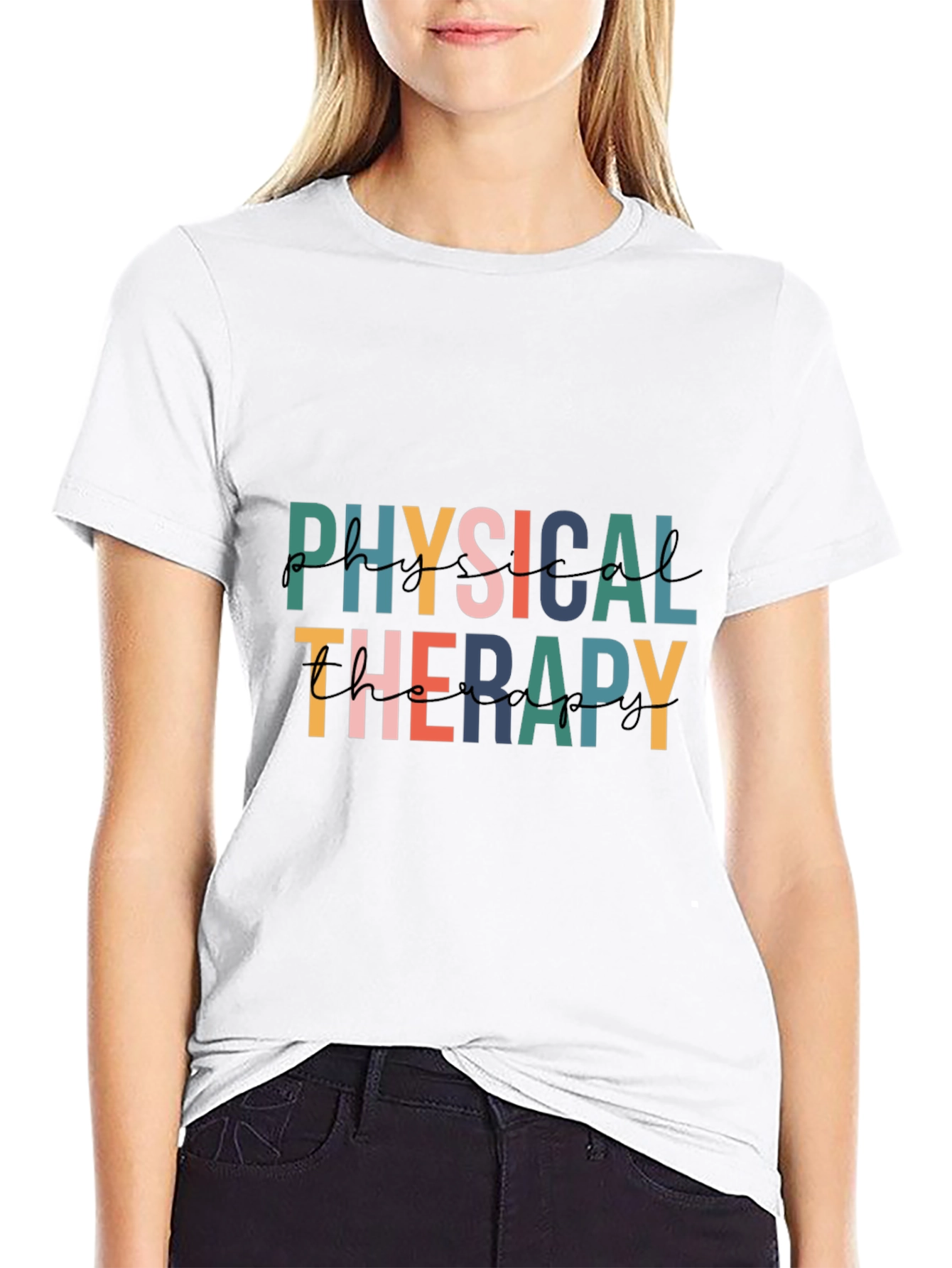 Physical Therapy T-Shirt - Stylish Therapist Tee