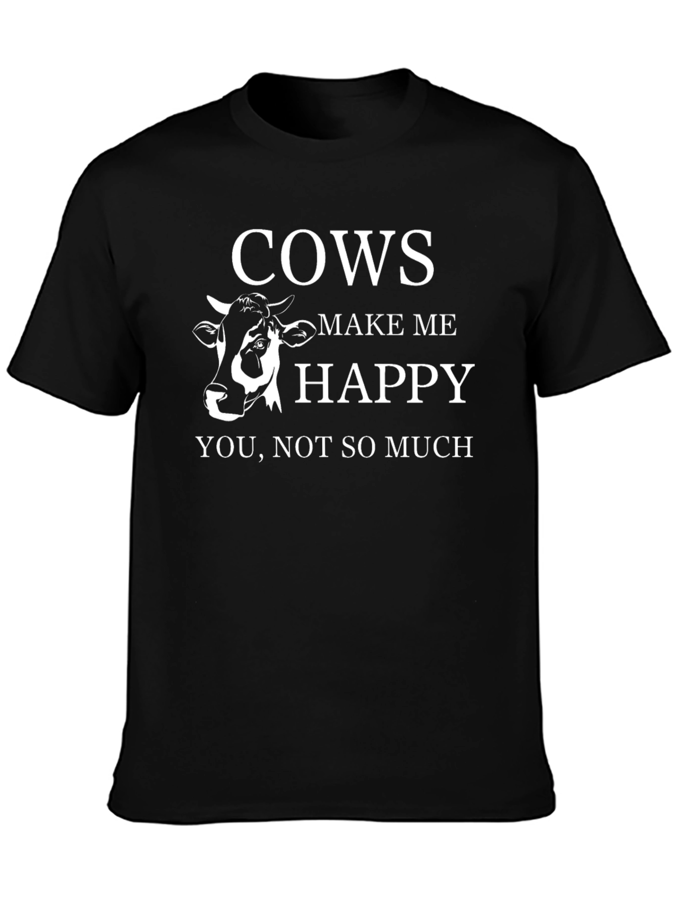 Cows Make Me Happy T-Shirt