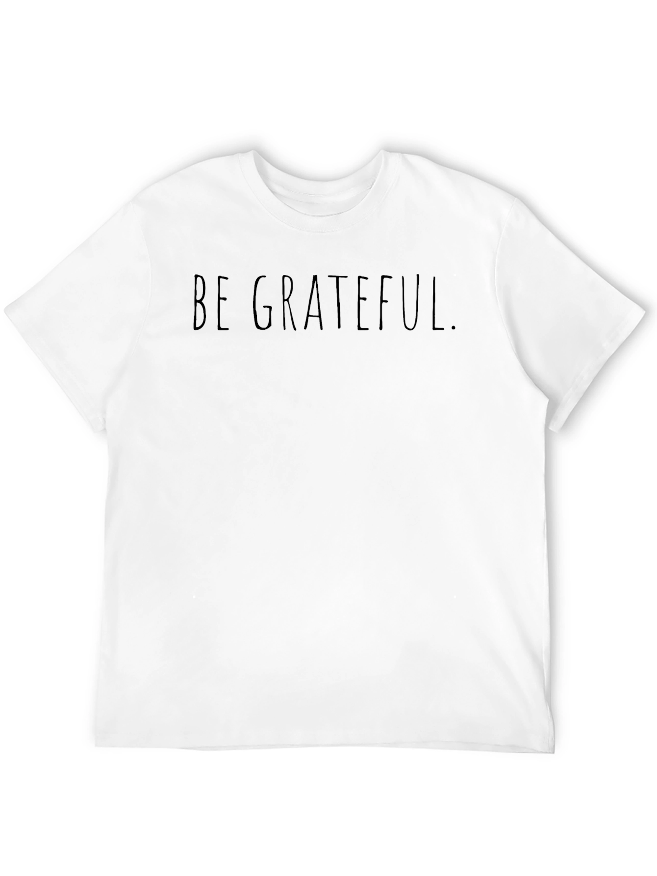 Be Grateful Black T-Shirt