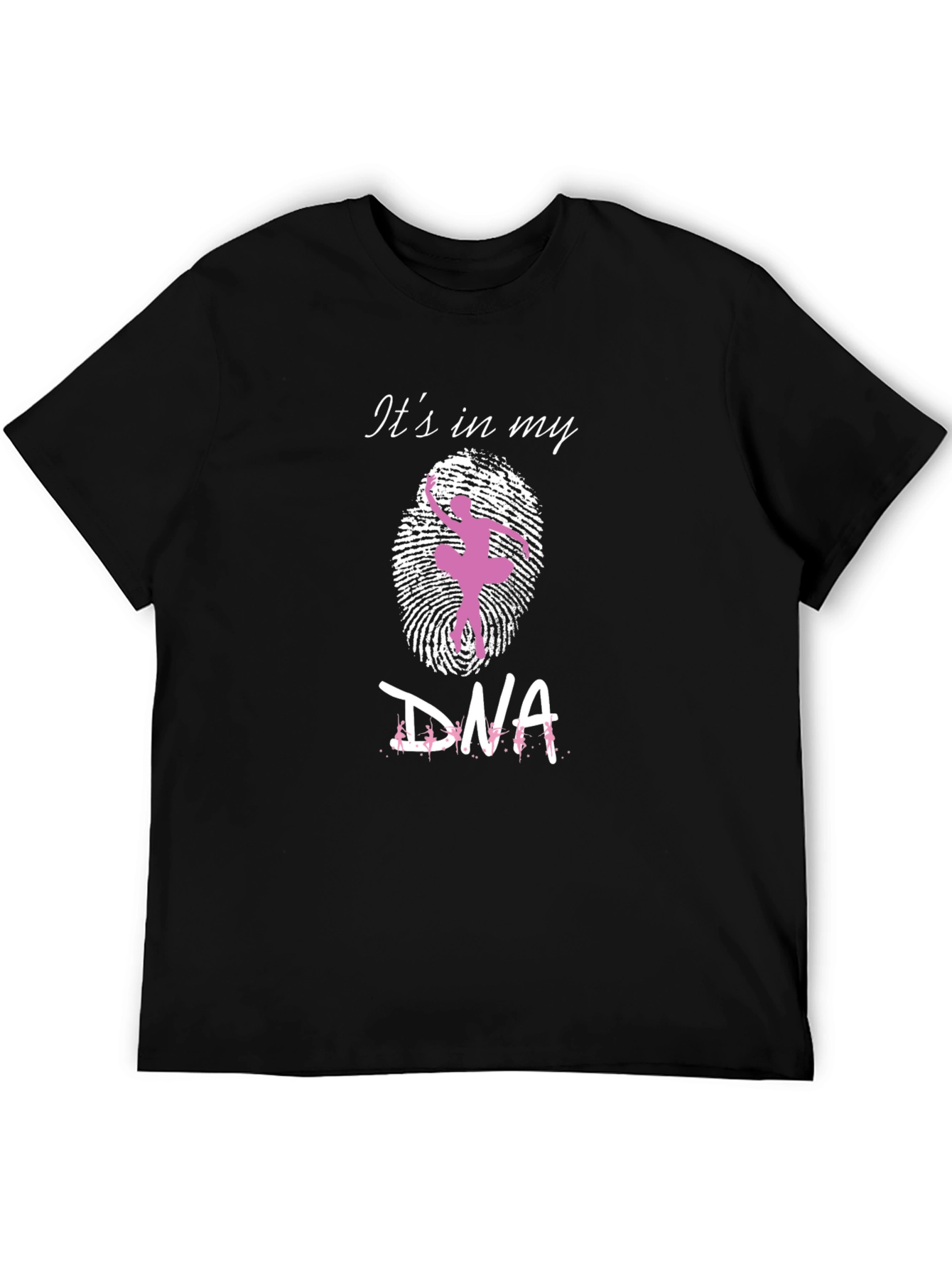 Ballet DNA T-Shirt - Dancer in Fingerprint Tee