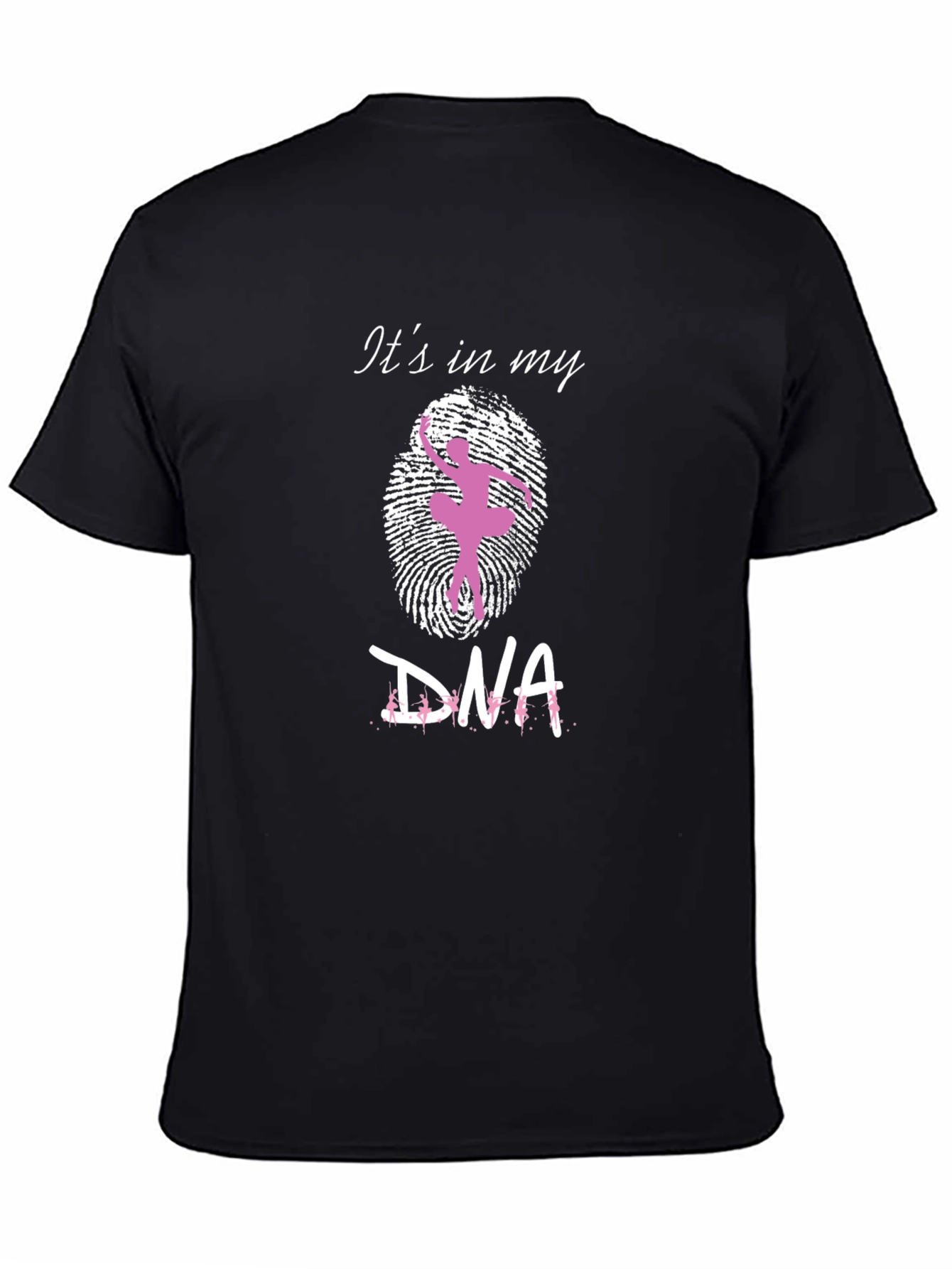 Ballet DNA T-Shirt - Dancer in Fingerprint Tee
