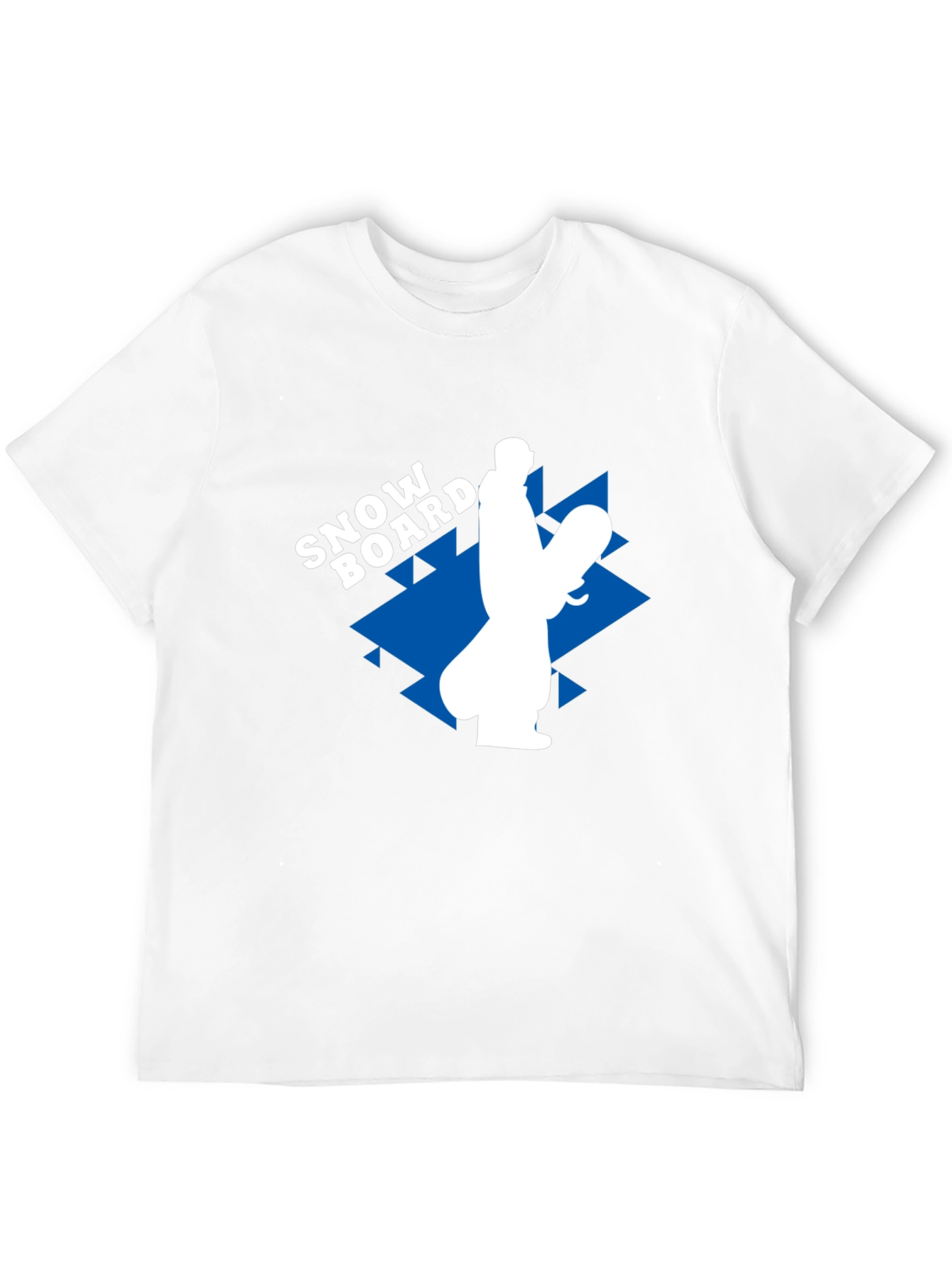 Snowboard Graphic Tee - Black Casual T-Shirt
