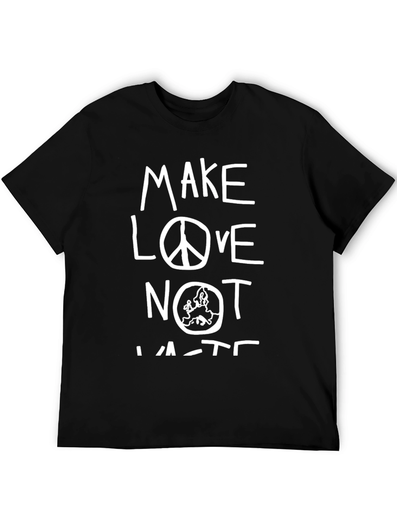 Make Love Not Waste T-Shirt Graphic Print Tee
