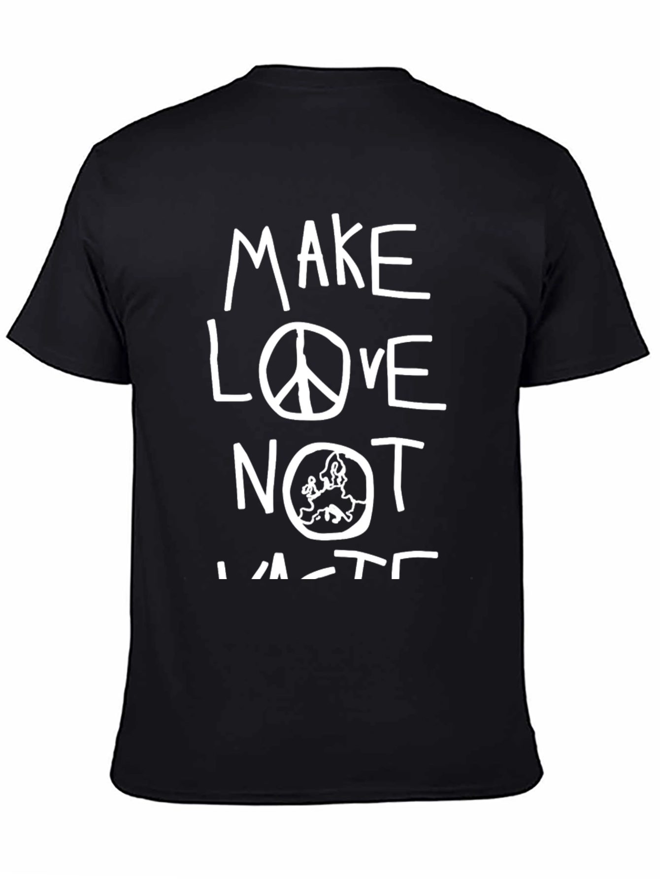 Make Love Not Waste T-Shirt Graphic Print Tee