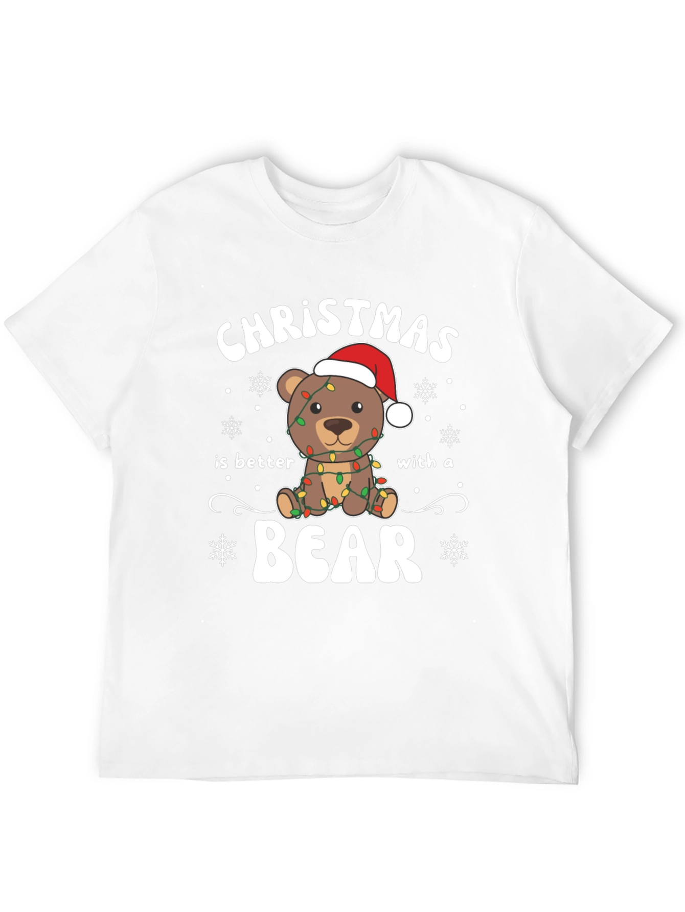 Christmas Bear T-Shirt: Holiday Cheer