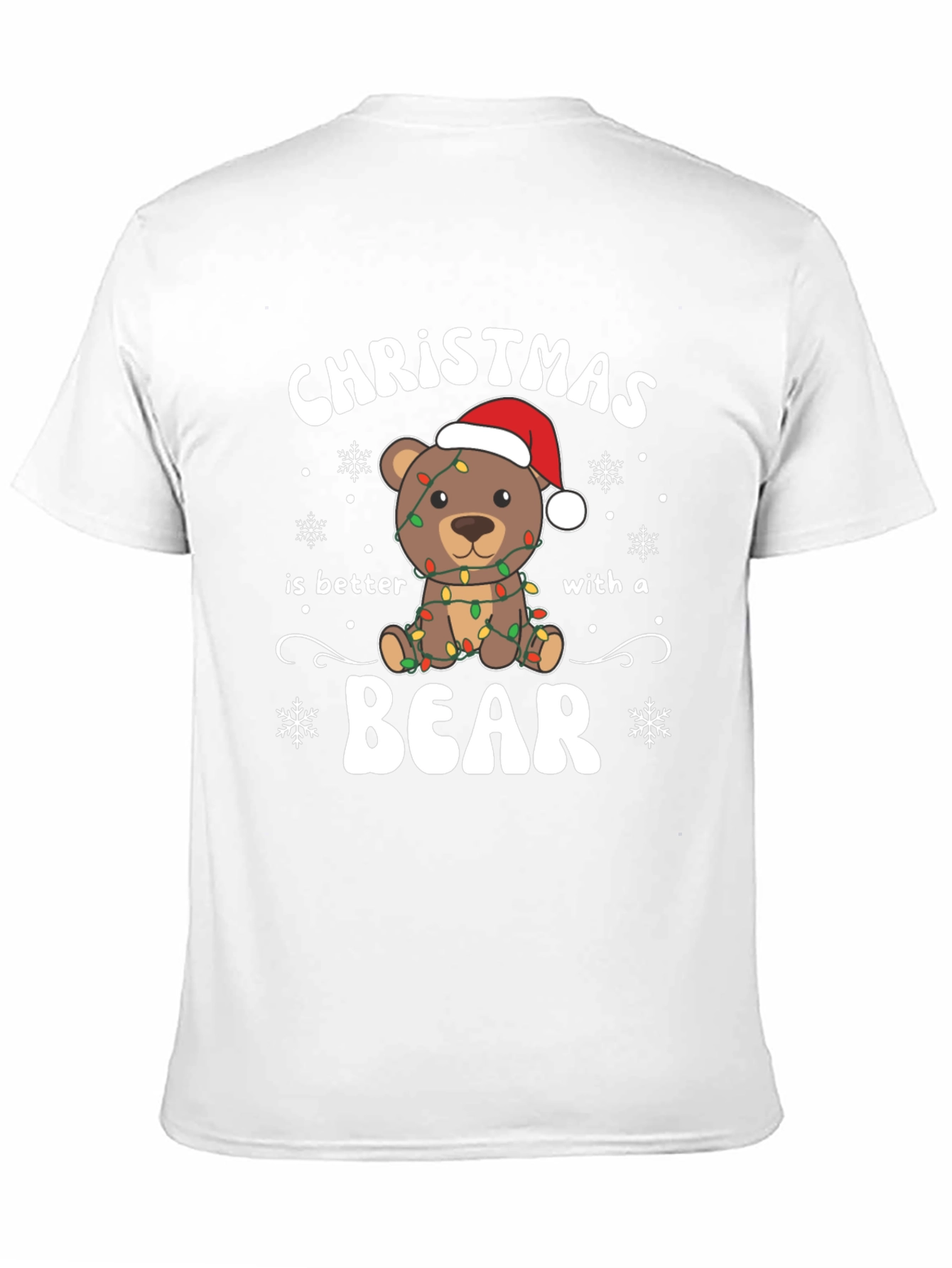 Christmas Bear T-Shirt: Holiday Cheer