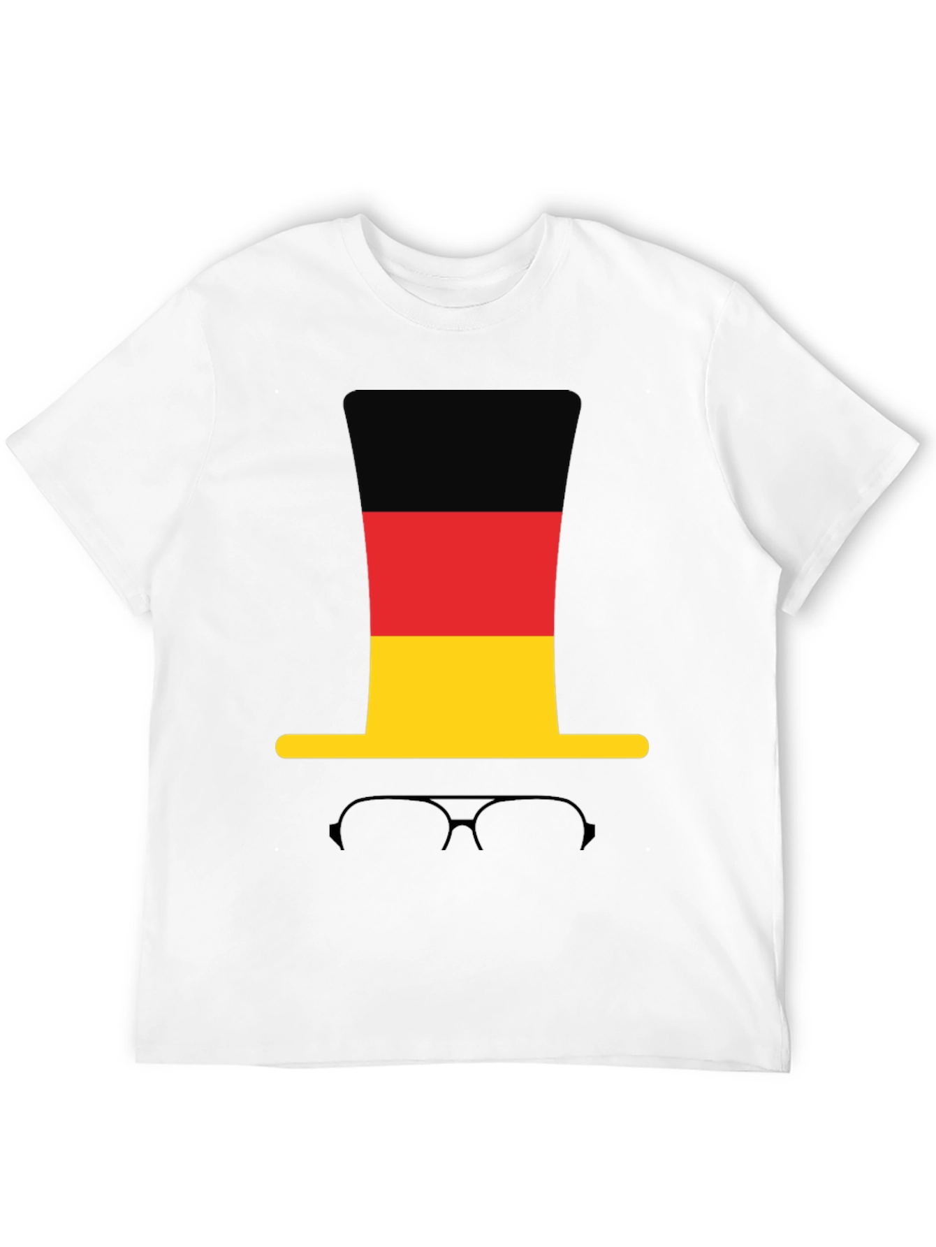 Germany Flag Top Hat T-Shirt