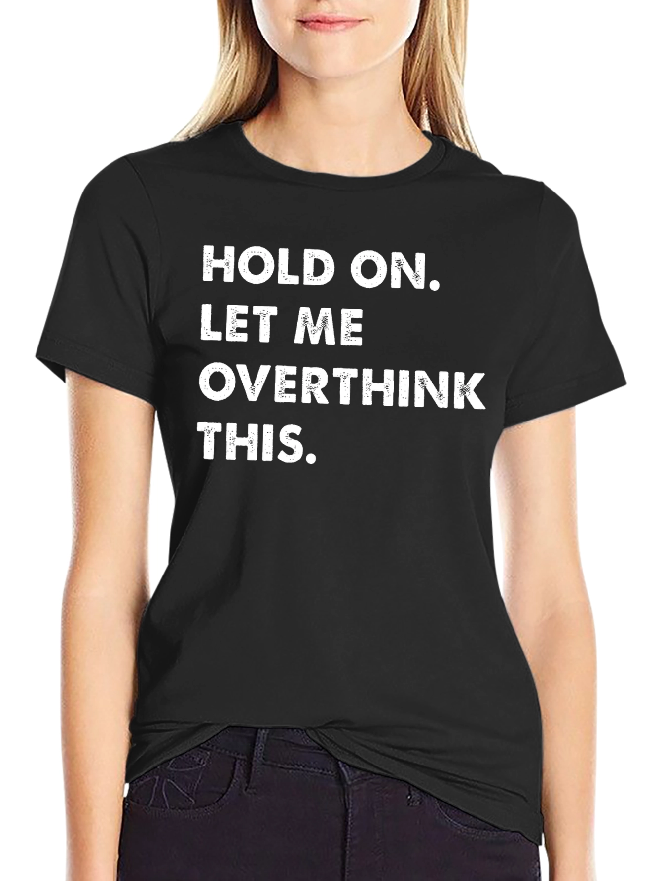 Overthink Funny Graphic Tee