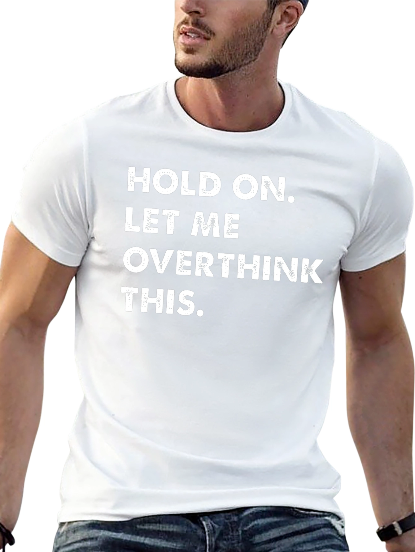 Overthink Funny Graphic Tee