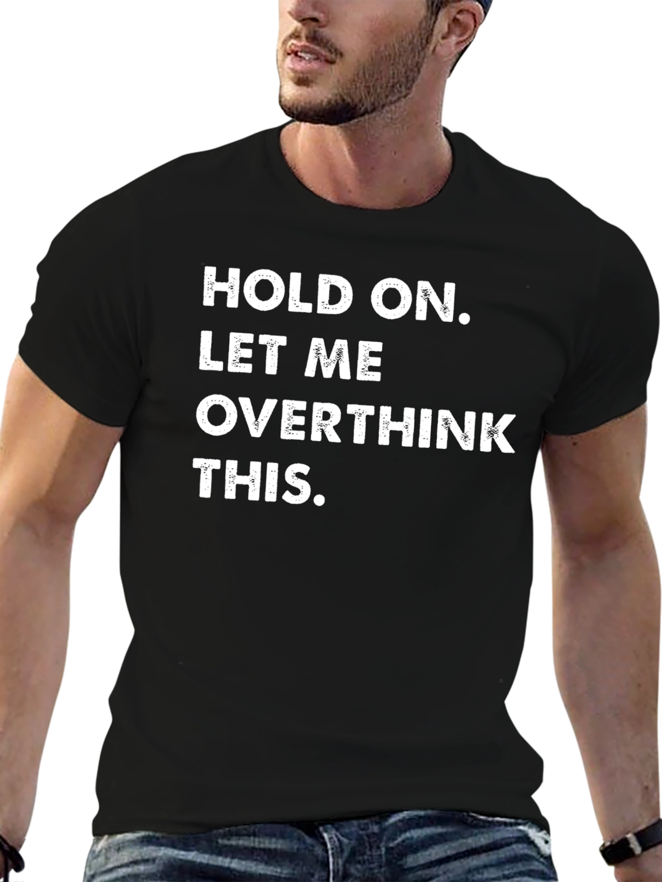 Overthink Funny Graphic Tee
