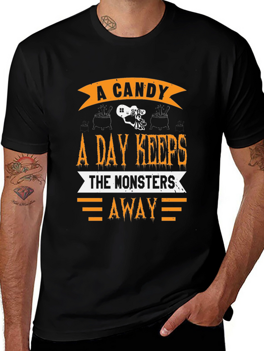 A Candy A Day Halloween T-Shirt