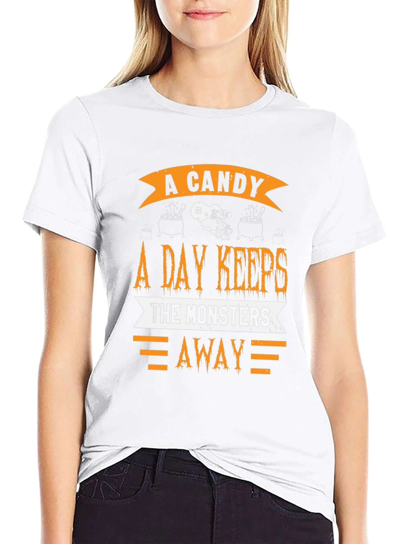 A Candy A Day Halloween T-Shirt