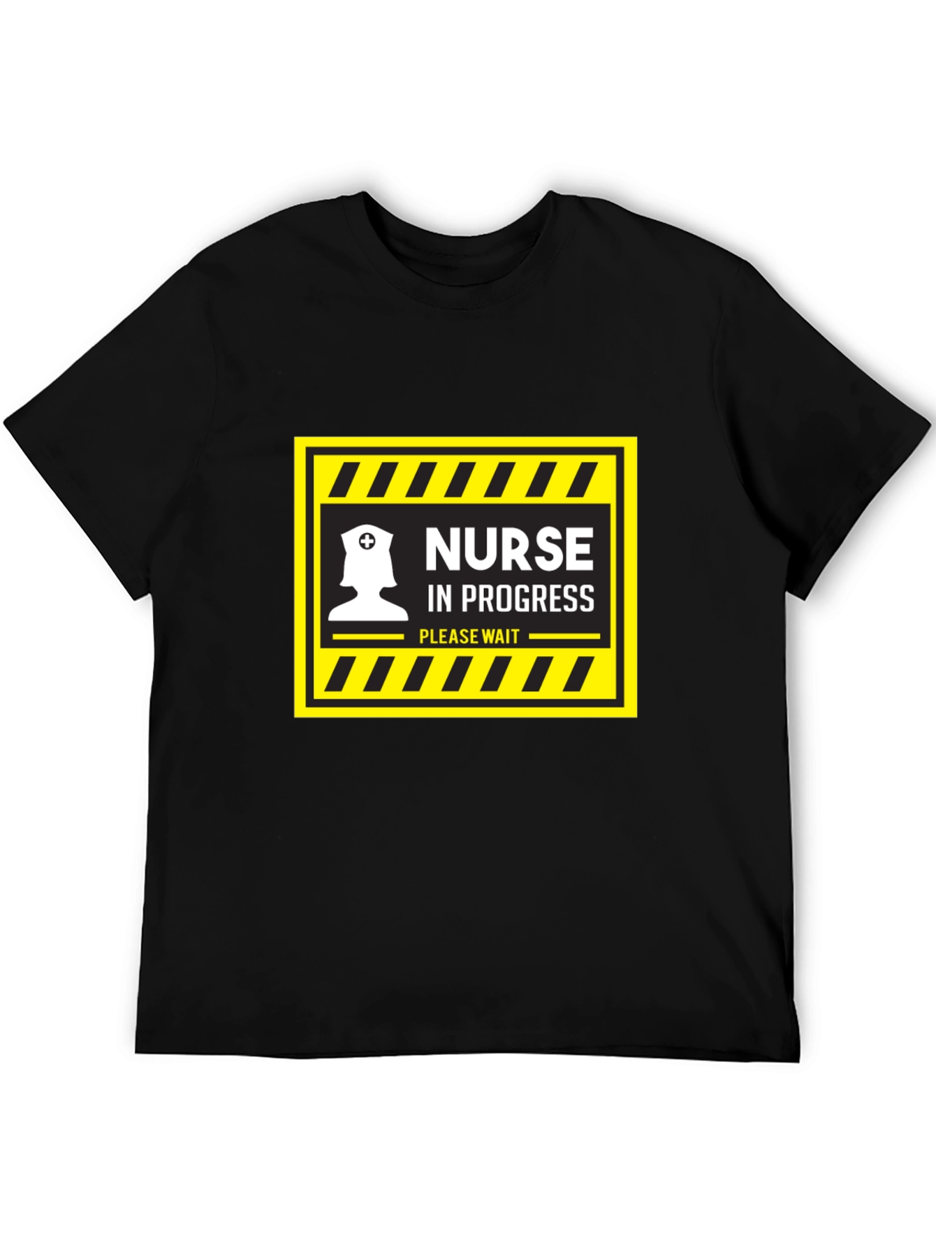 Nurse in Progress Black T-Shirt