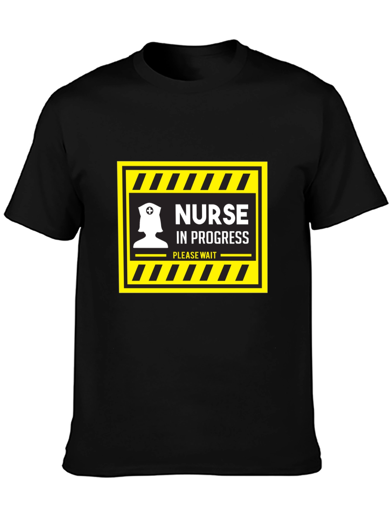 Nurse in Progress Black T-Shirt