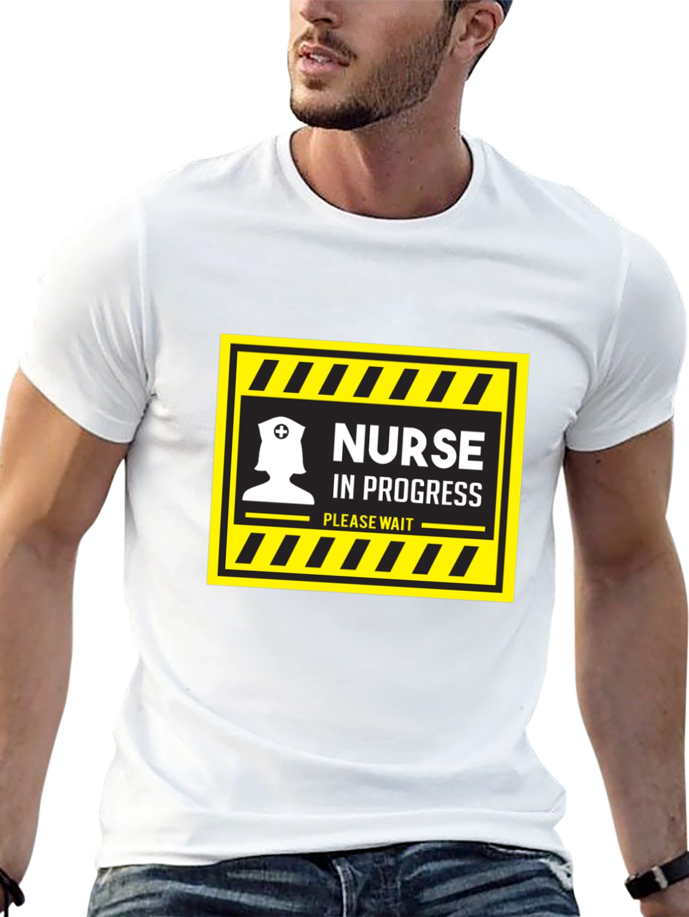 Nurse in Progress Black T-Shirt