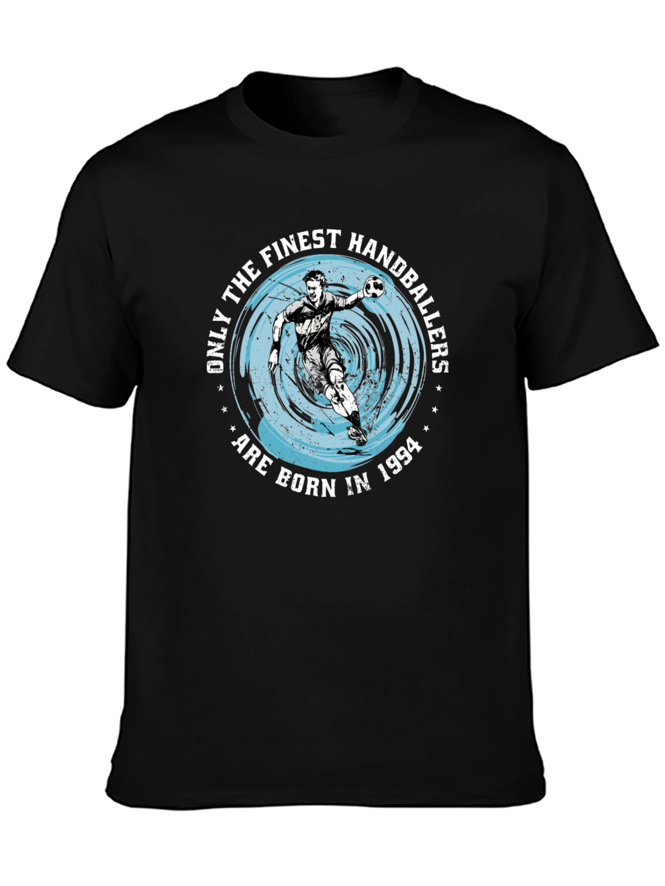 Finest Handballers Born In 1994 Black T-Shirt