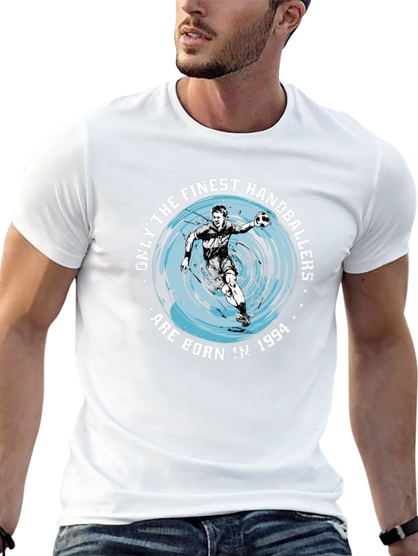 Finest Handballers Born In 1994 Black T-Shirt