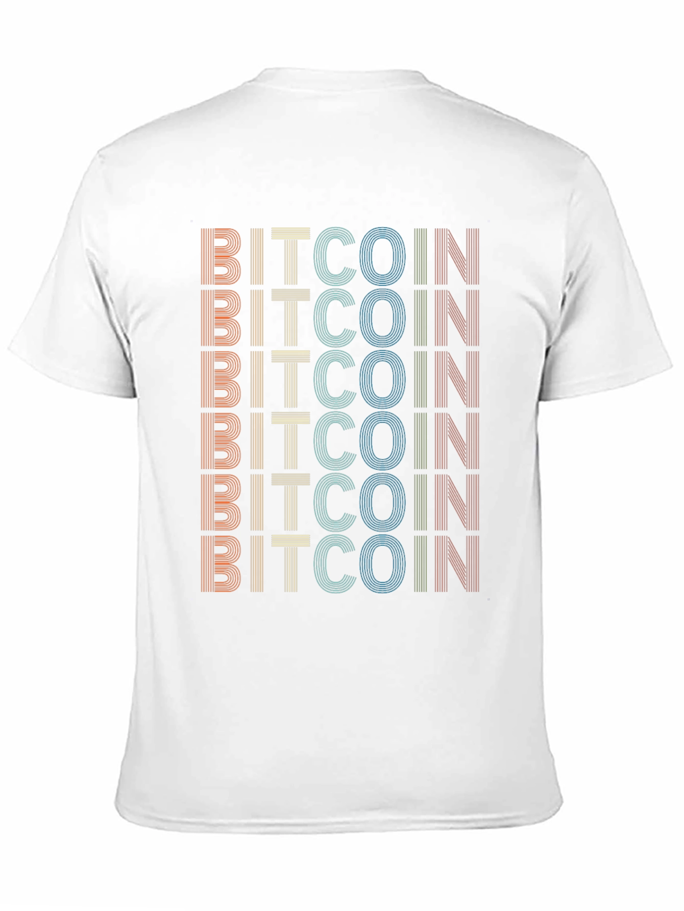 Retro Bitcoin T-Shirt - Cryptocurrency Enthusiast Tee