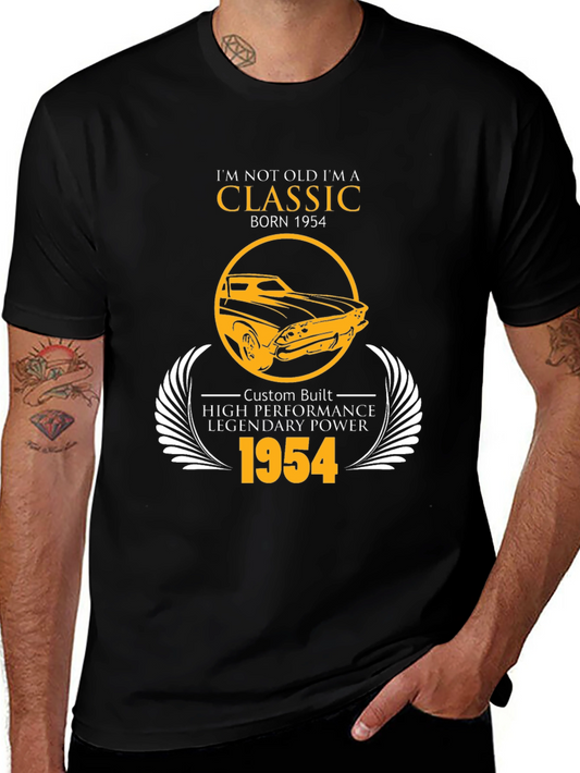 Classic Born 1954 T-Shirt High Performance Legendary Power