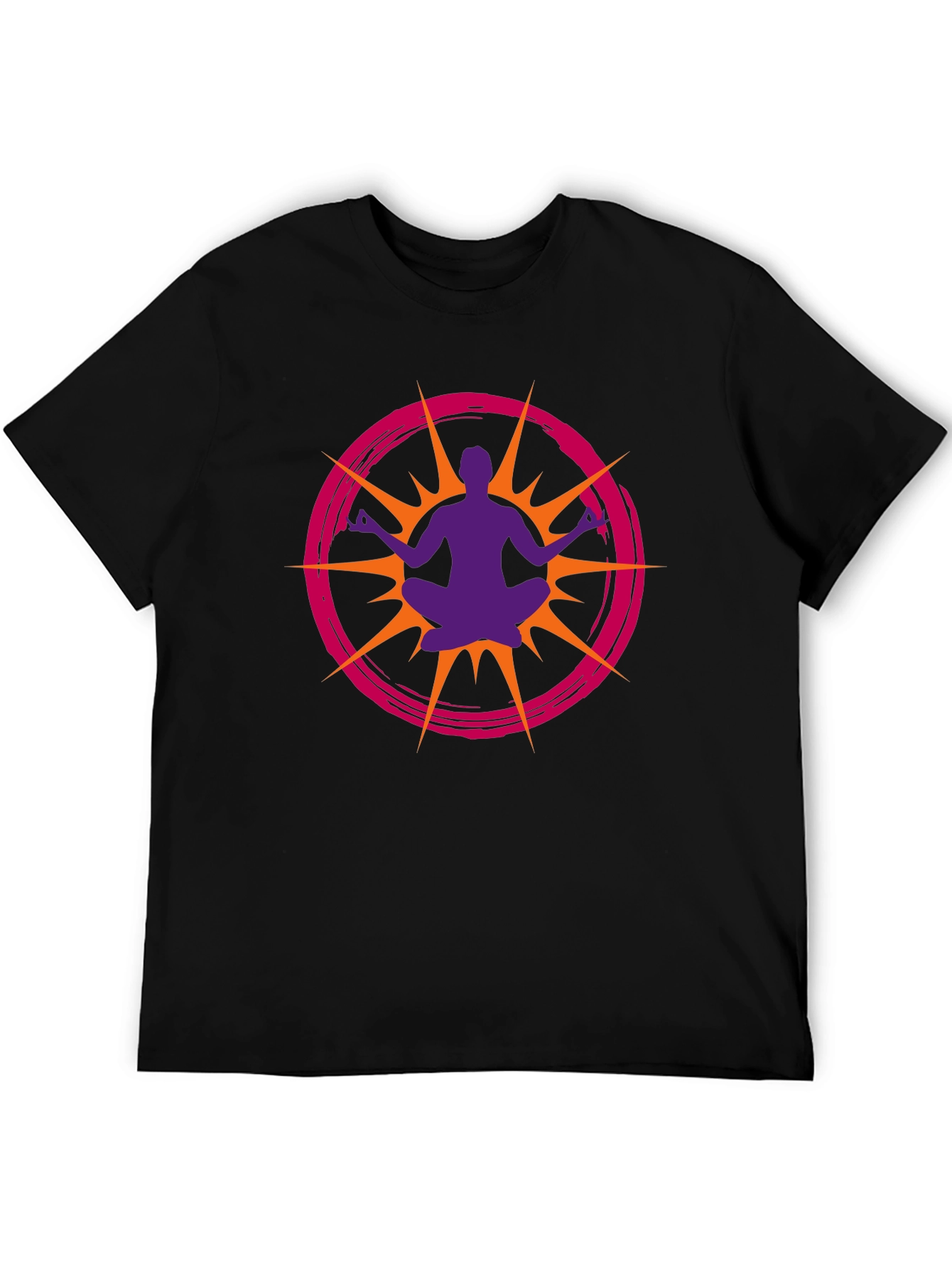 Meditative Burst Graphic T-Shirt