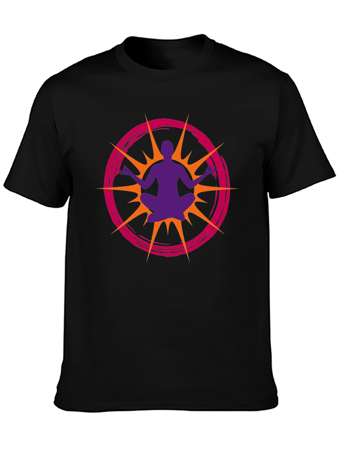 Meditative Burst Graphic T-Shirt