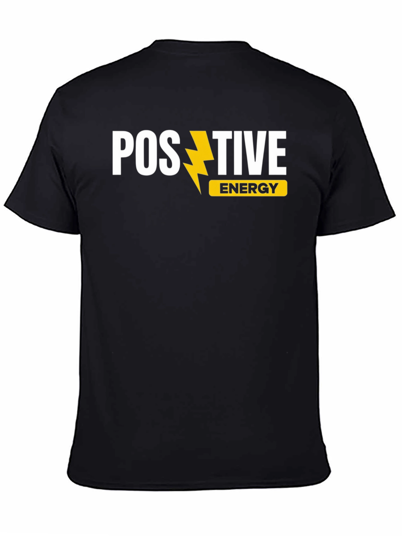 Positive Energy Graphic T-Shirt - Black
