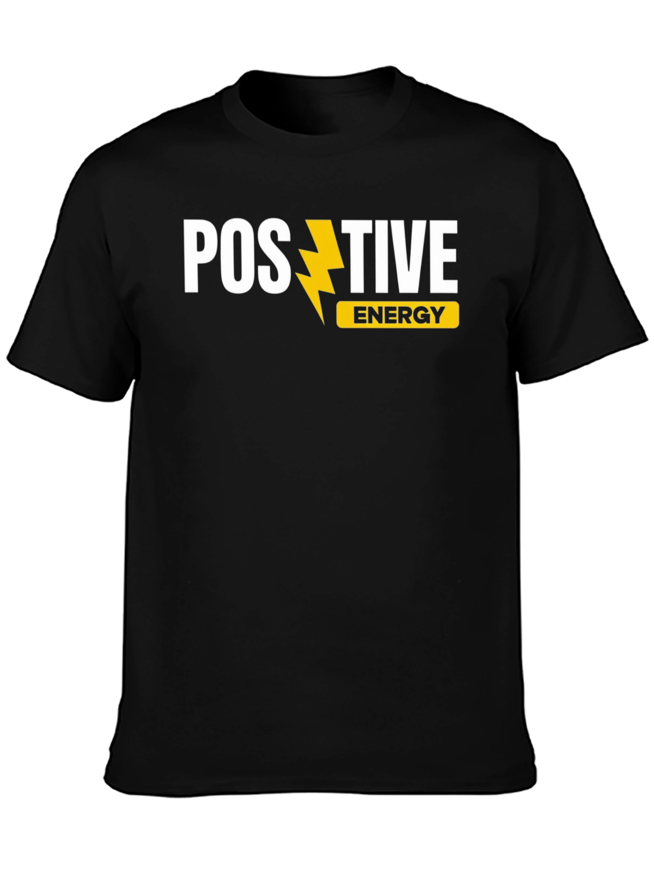 Positive Energy Graphic T-Shirt - Black