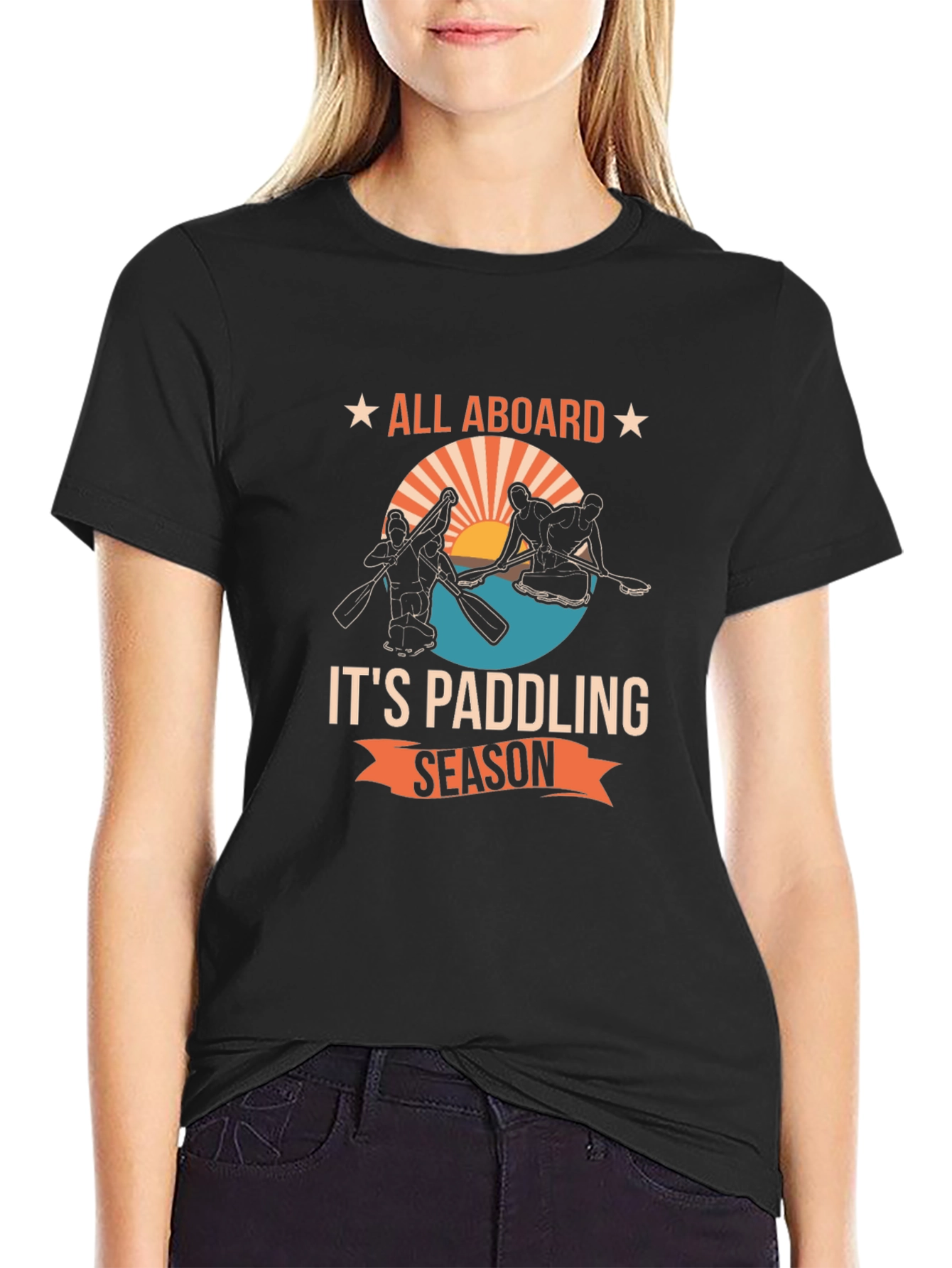 All Aboard Its Paddling Season T-Shirt