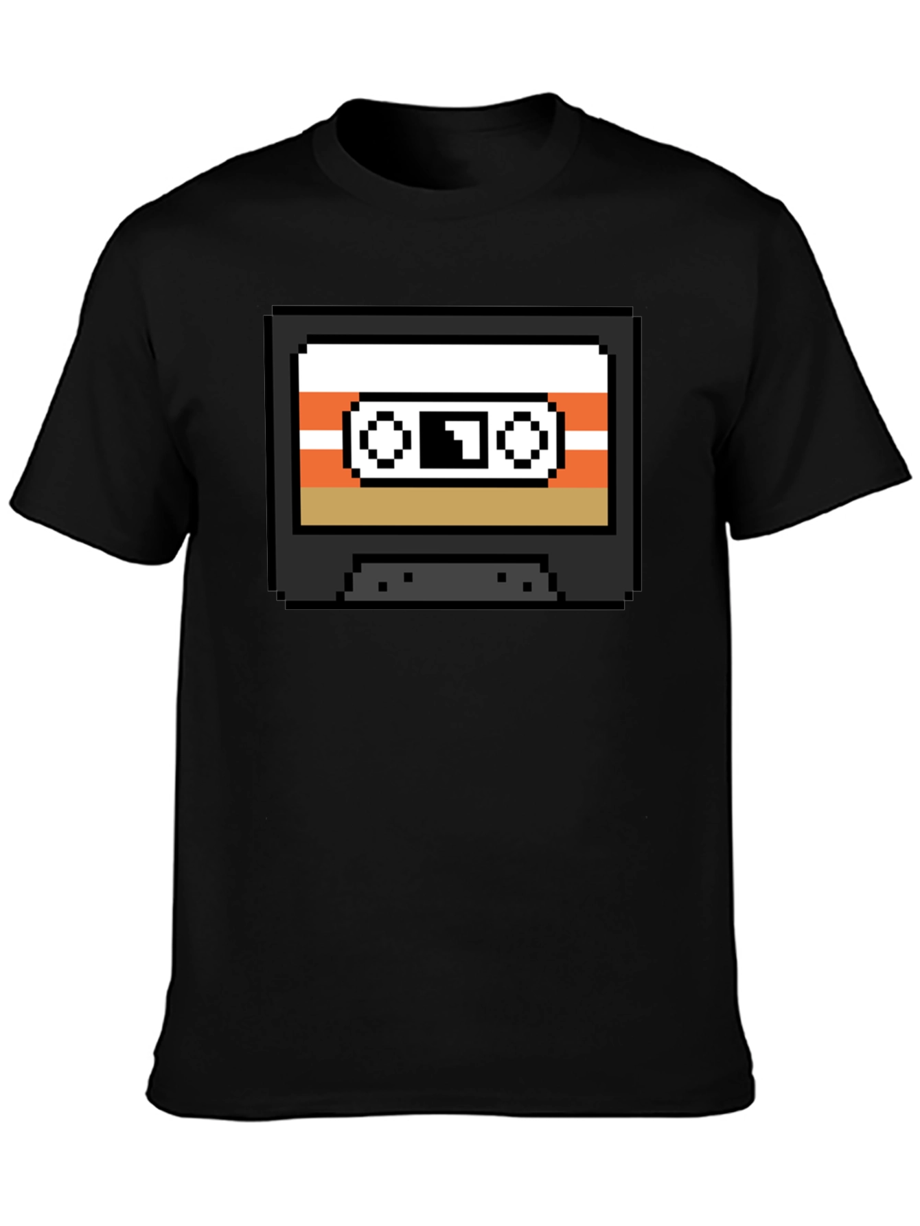 Pixel Cassette Tape Graphic Tee