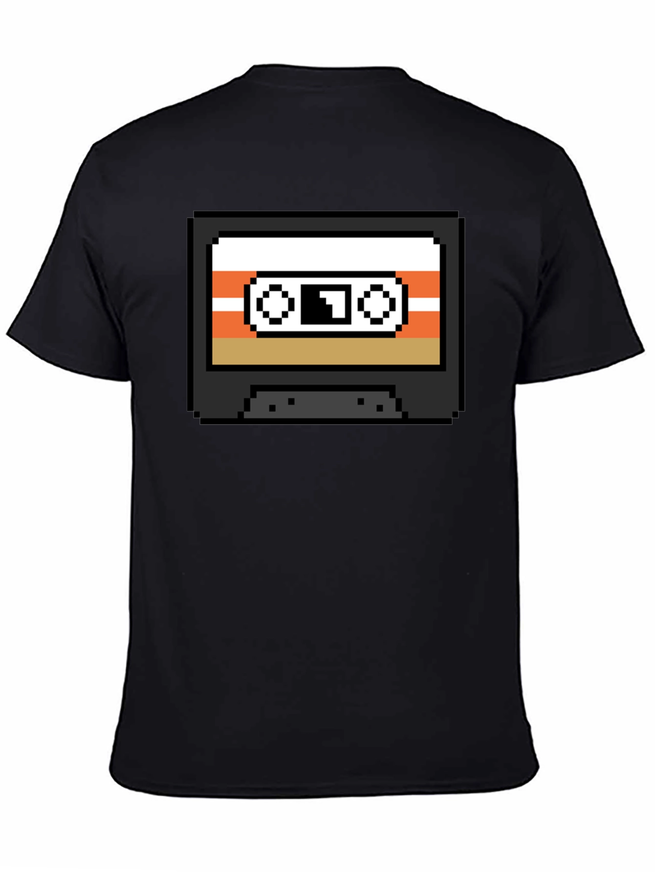 Pixel Cassette Tape Graphic Tee